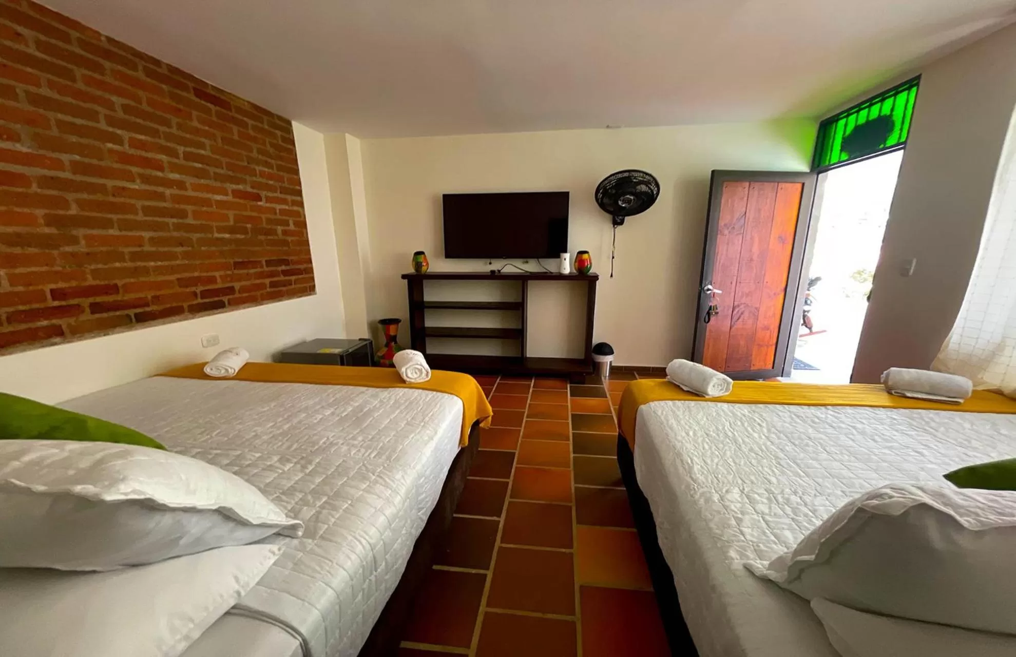 Bed in La Victoria Hotel Campestre