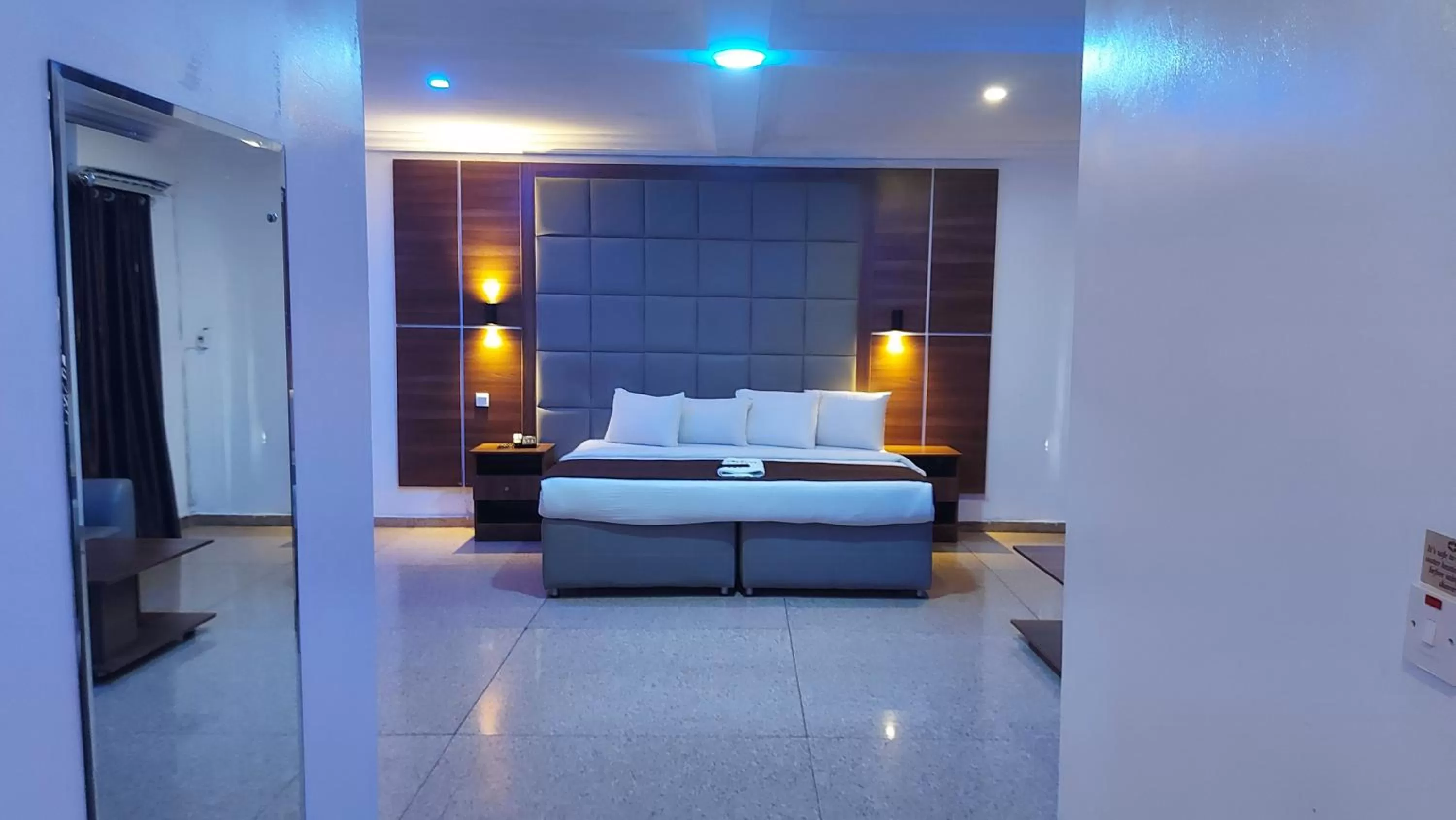 Photo of the whole room, Bed in Presken Hotel Castle, Opebi Lagos