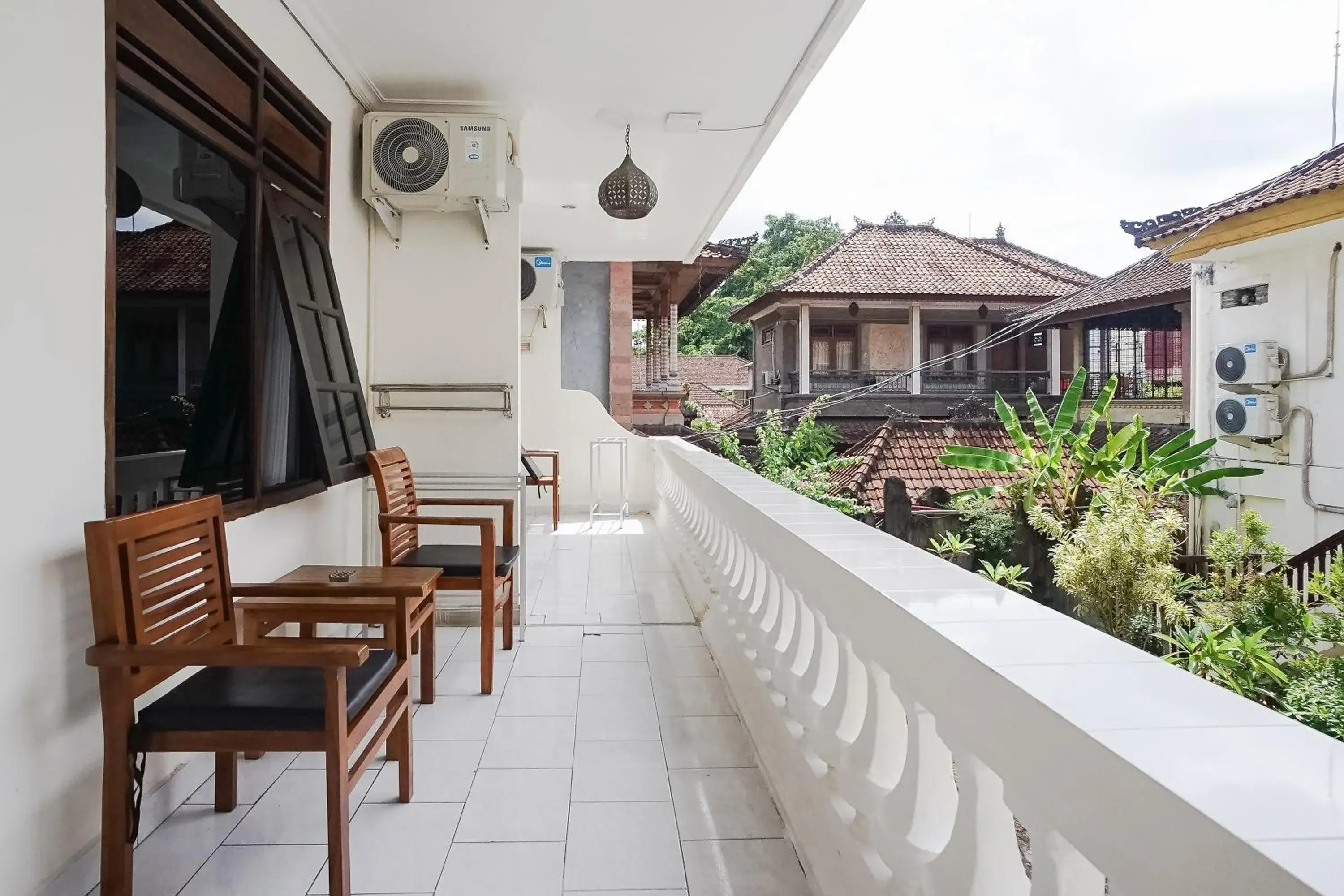 Balcony/Terrace in City Garden Bali Dwipa Hotel