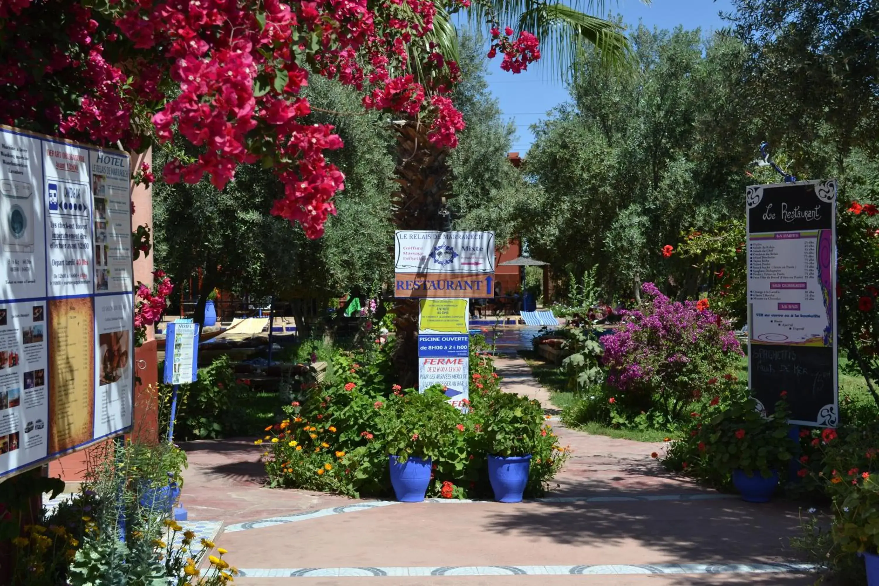 Lobby or reception, Bird's-eye View in Le Relais De Marrakech