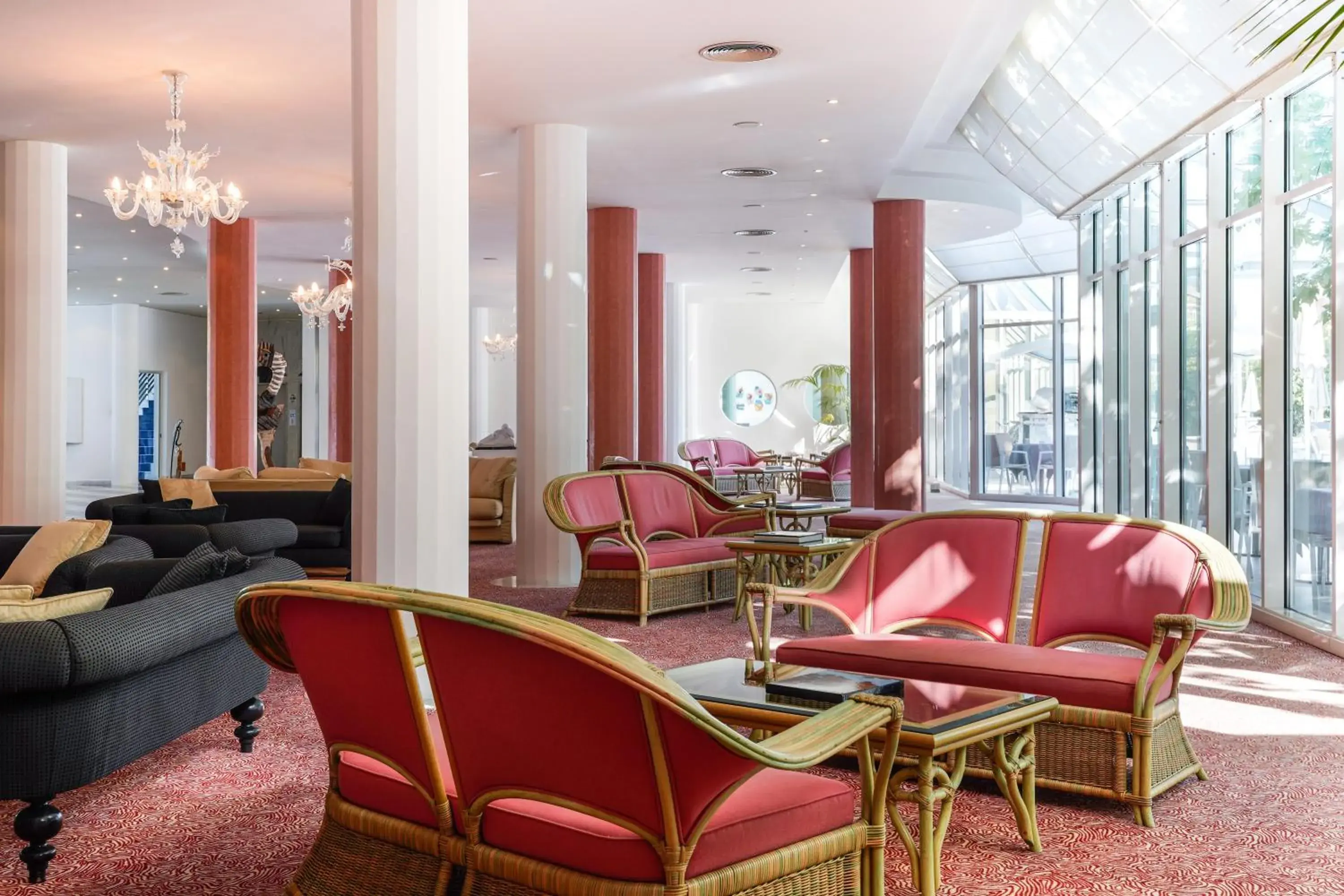 Lobby or reception in Hotel Savoy