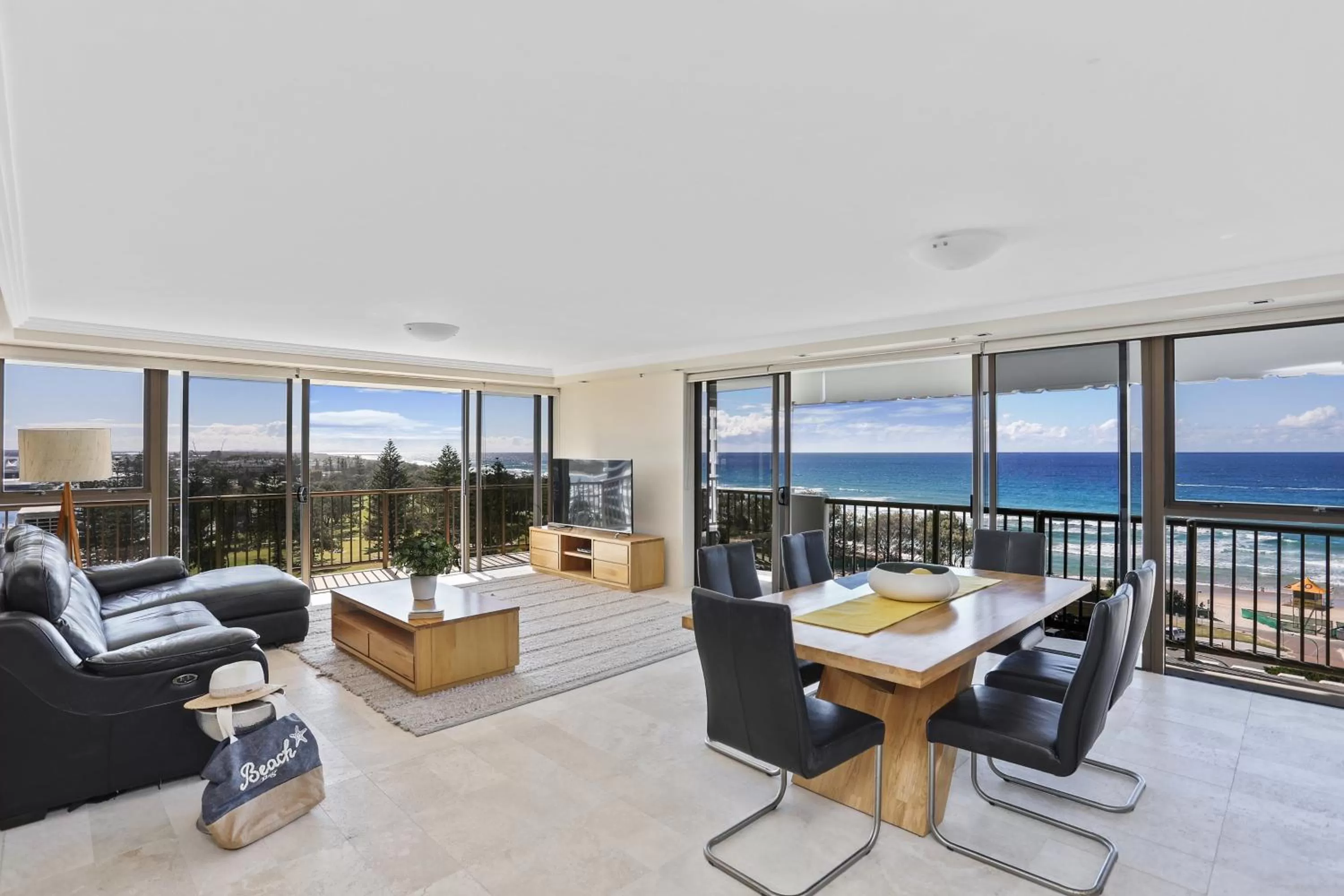 Living room in De Ville Apartments
