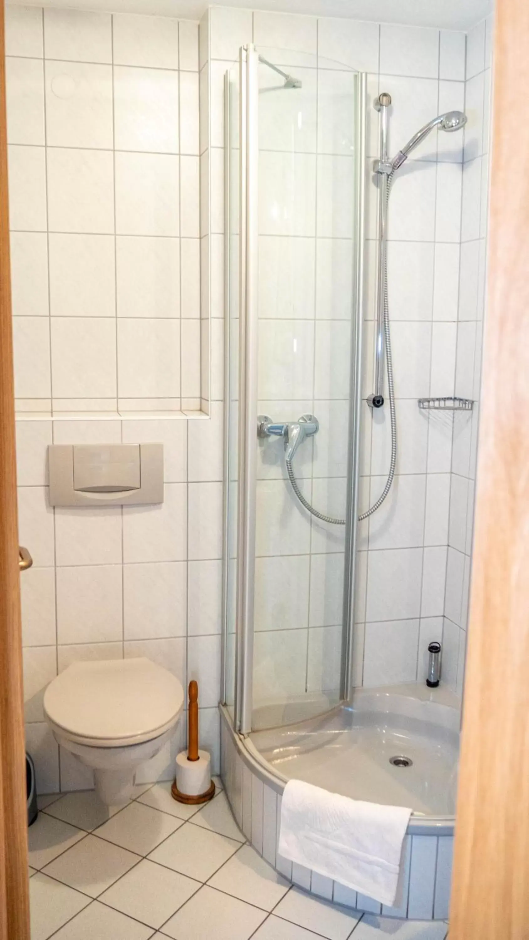 Bedroom, Bathroom in Hotel Rheintal