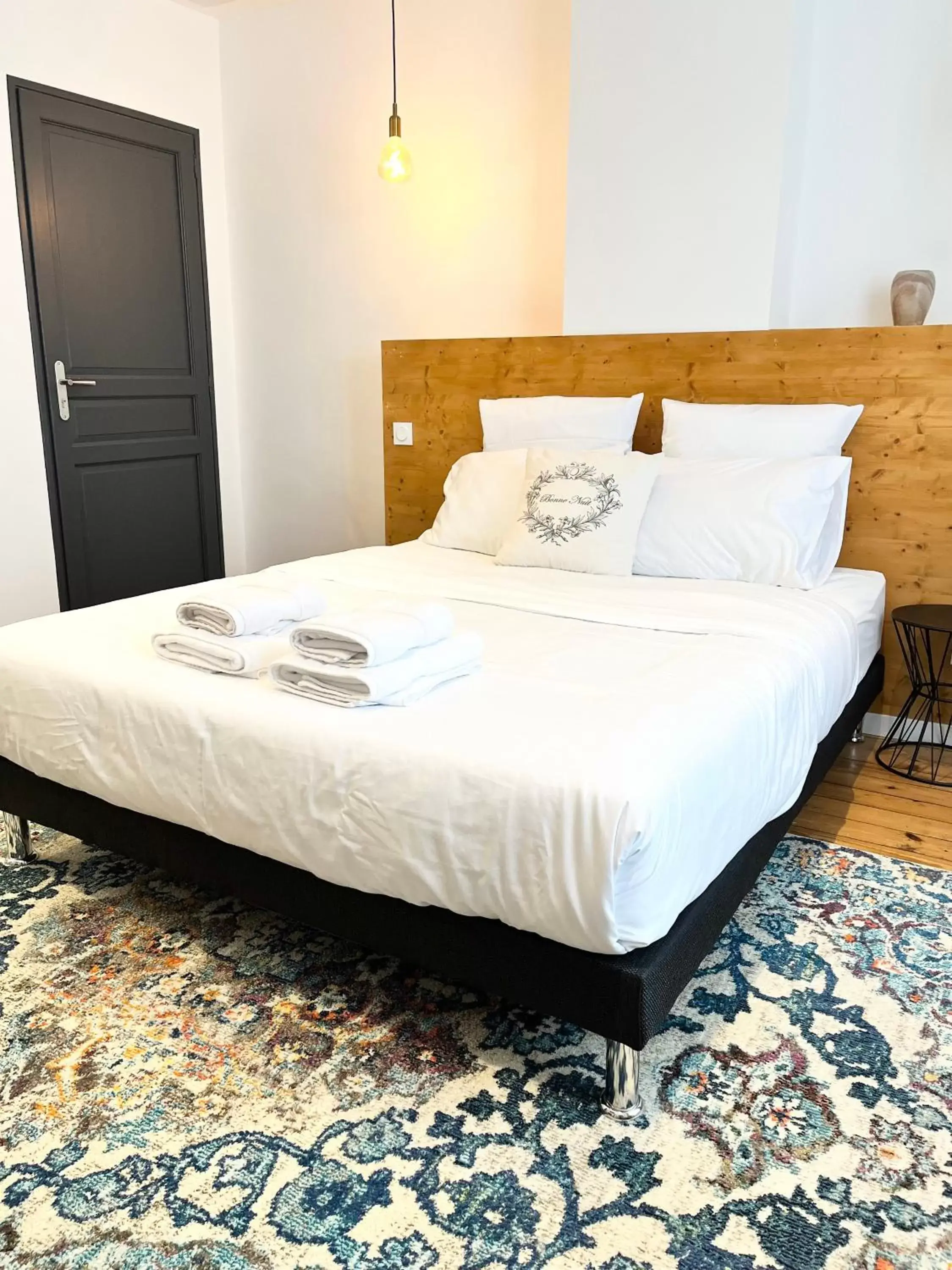 Bed in SalutBB Chambre d'hote