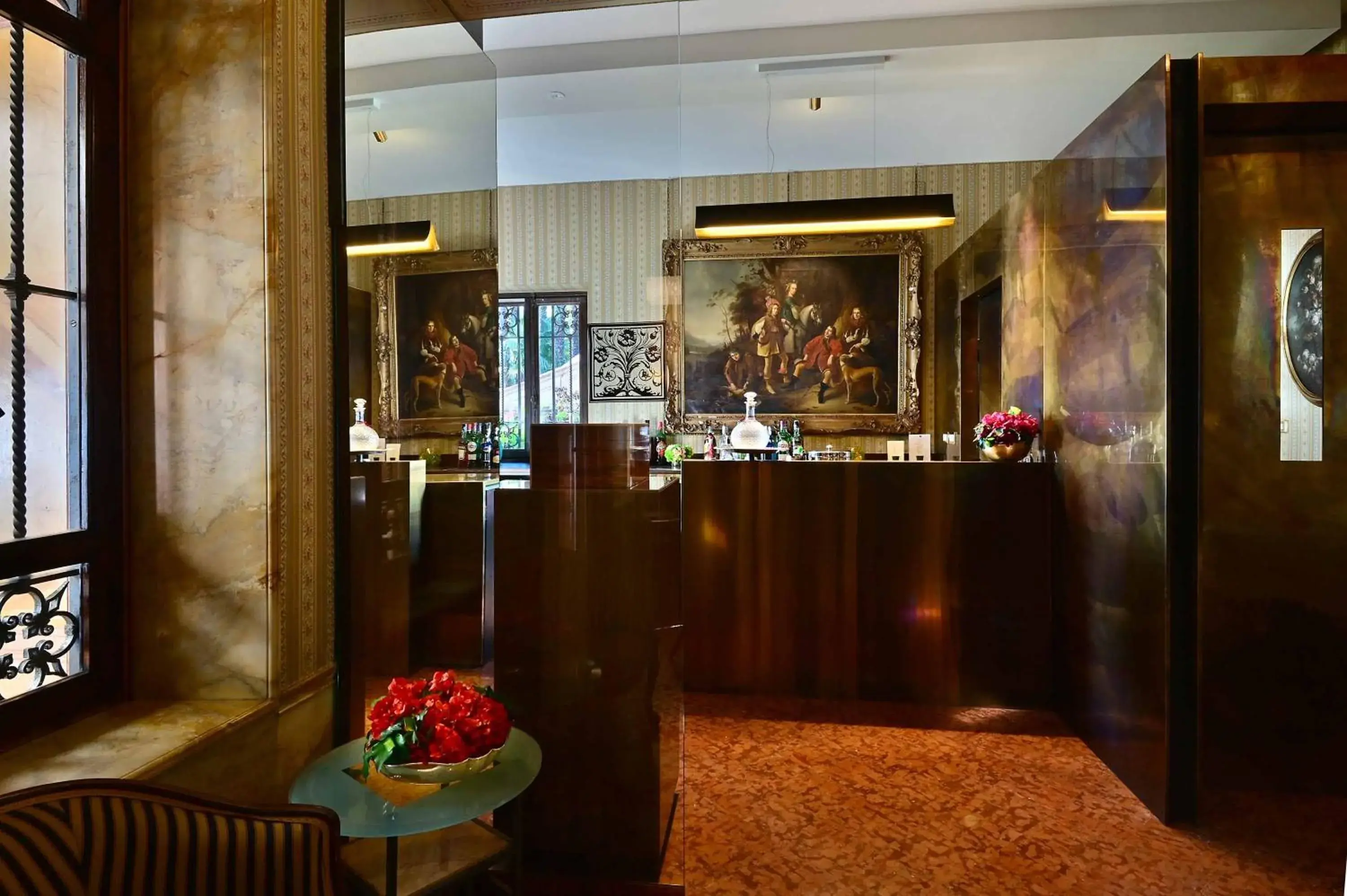 Lobby or reception in Hotel Villa Fiordaliso