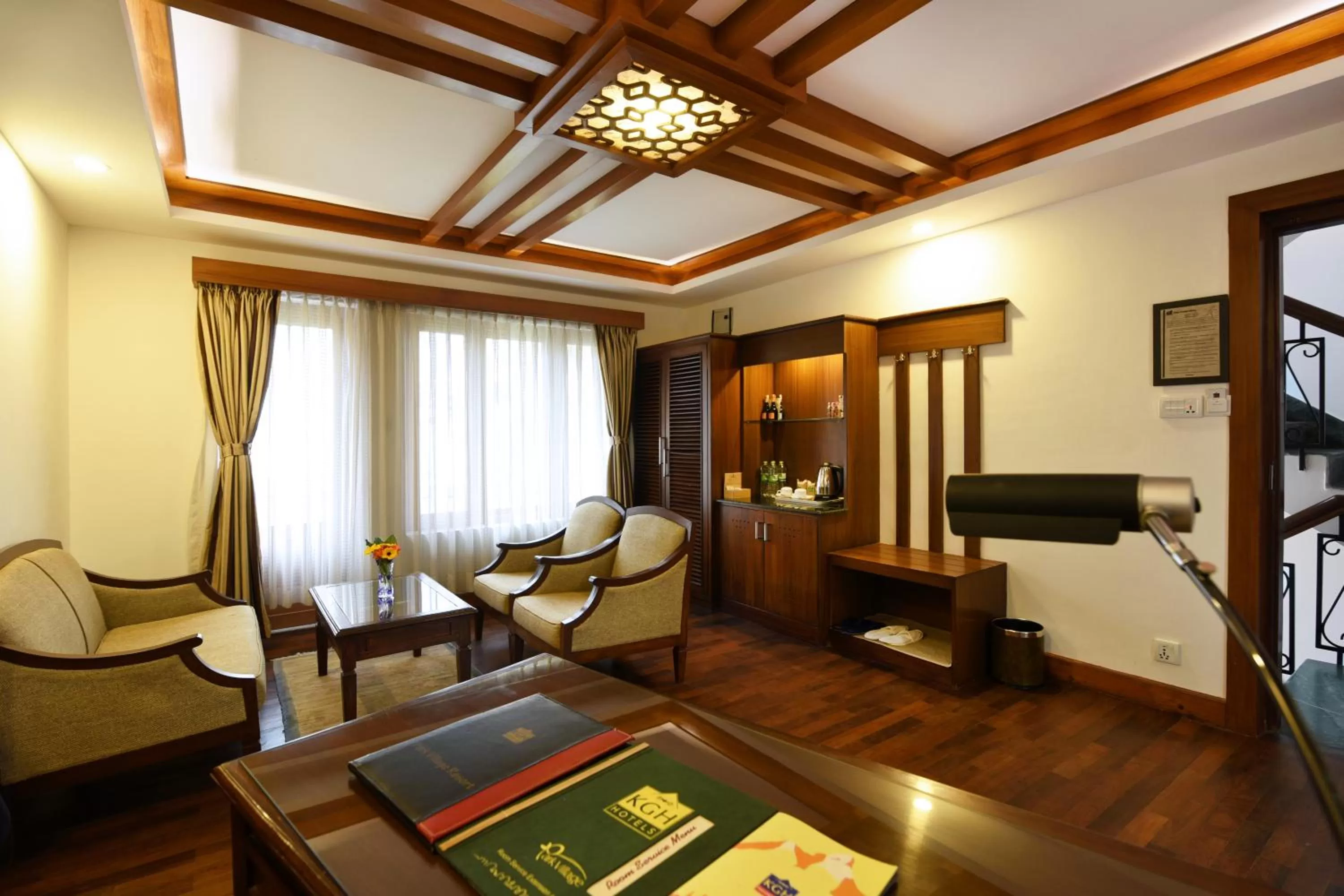 Living room in Park Village Resort by KGH Group