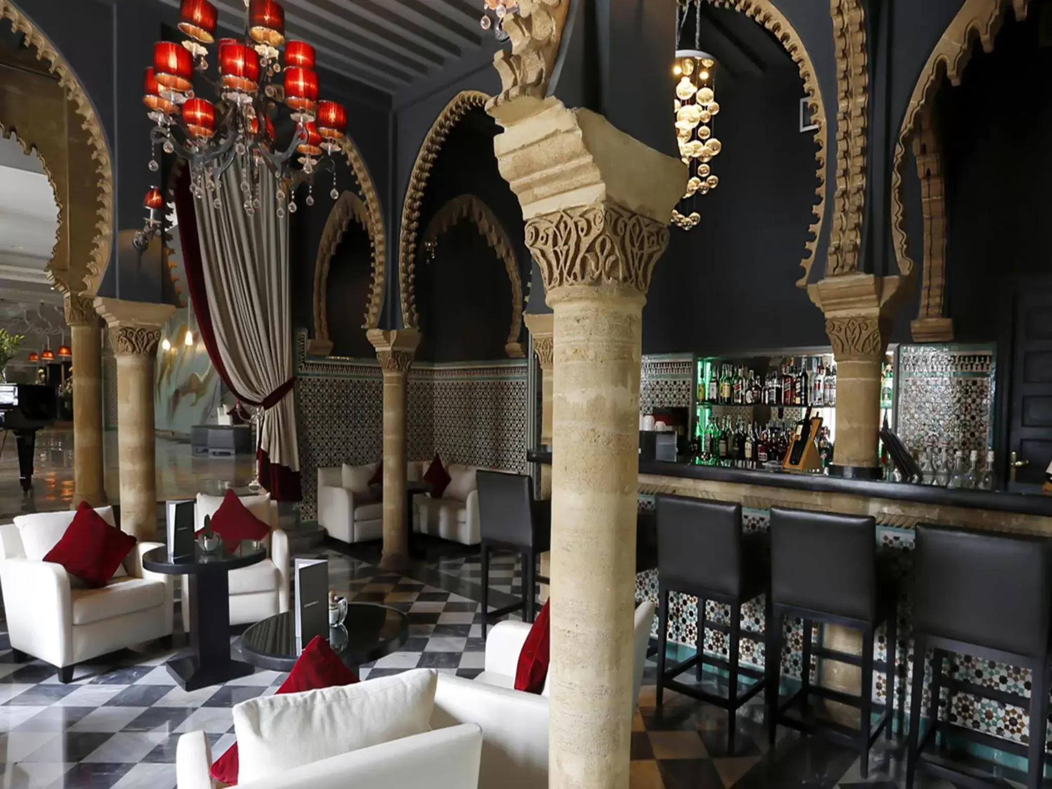 Restaurant/places to eat, Lounge/Bar in La Tour Hassan Palace