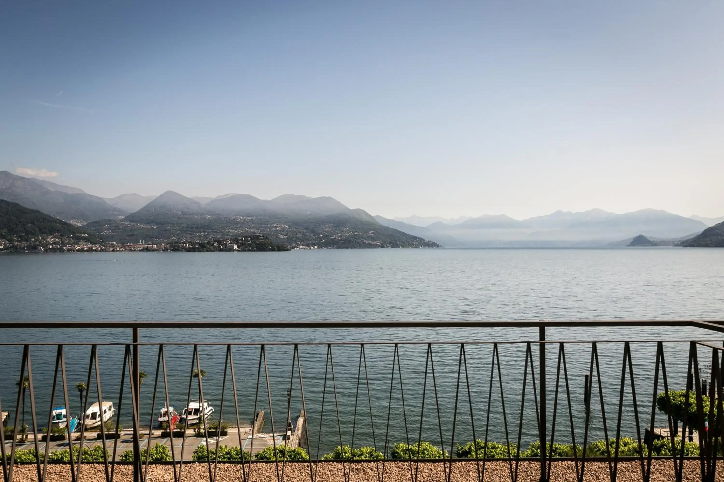 Lake view, Balcony/Terrace in Hotel Milan Speranza Au Lac