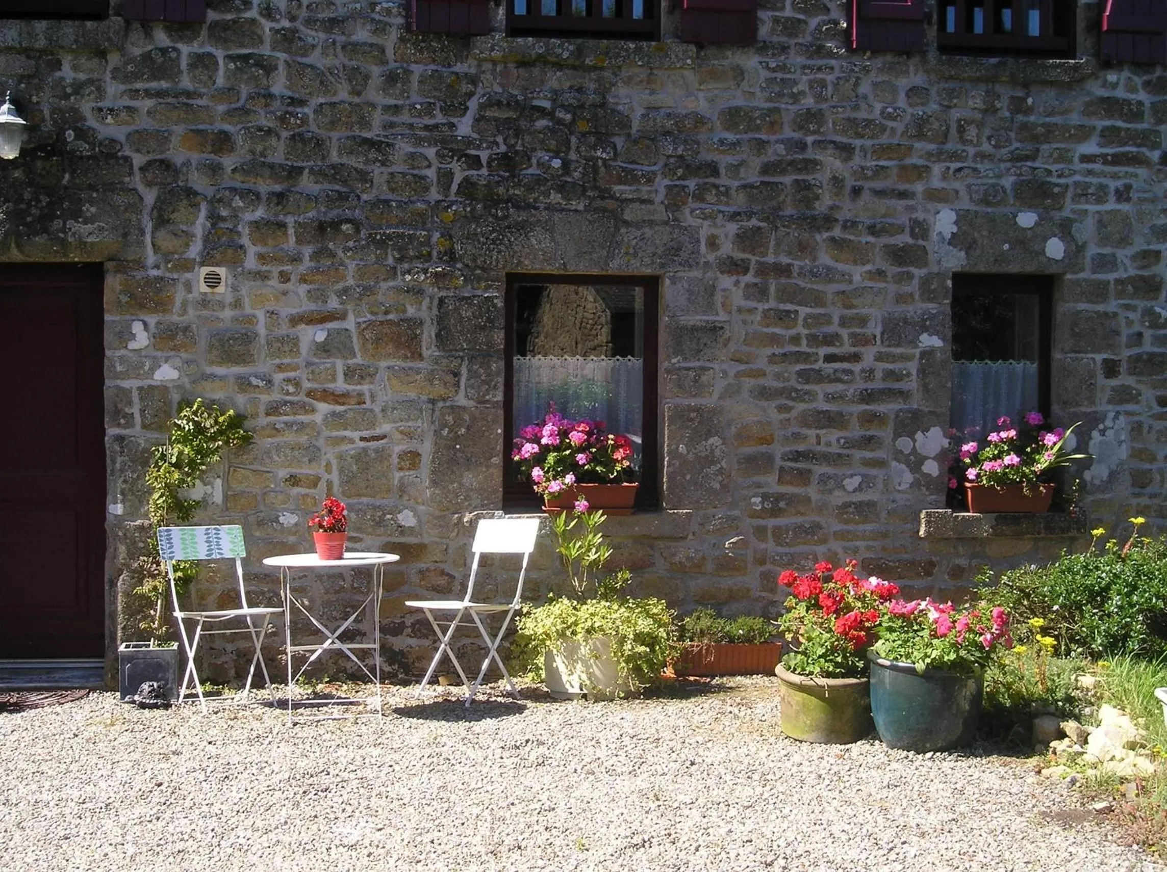 Patio in Les Hortensias de Kerbarch