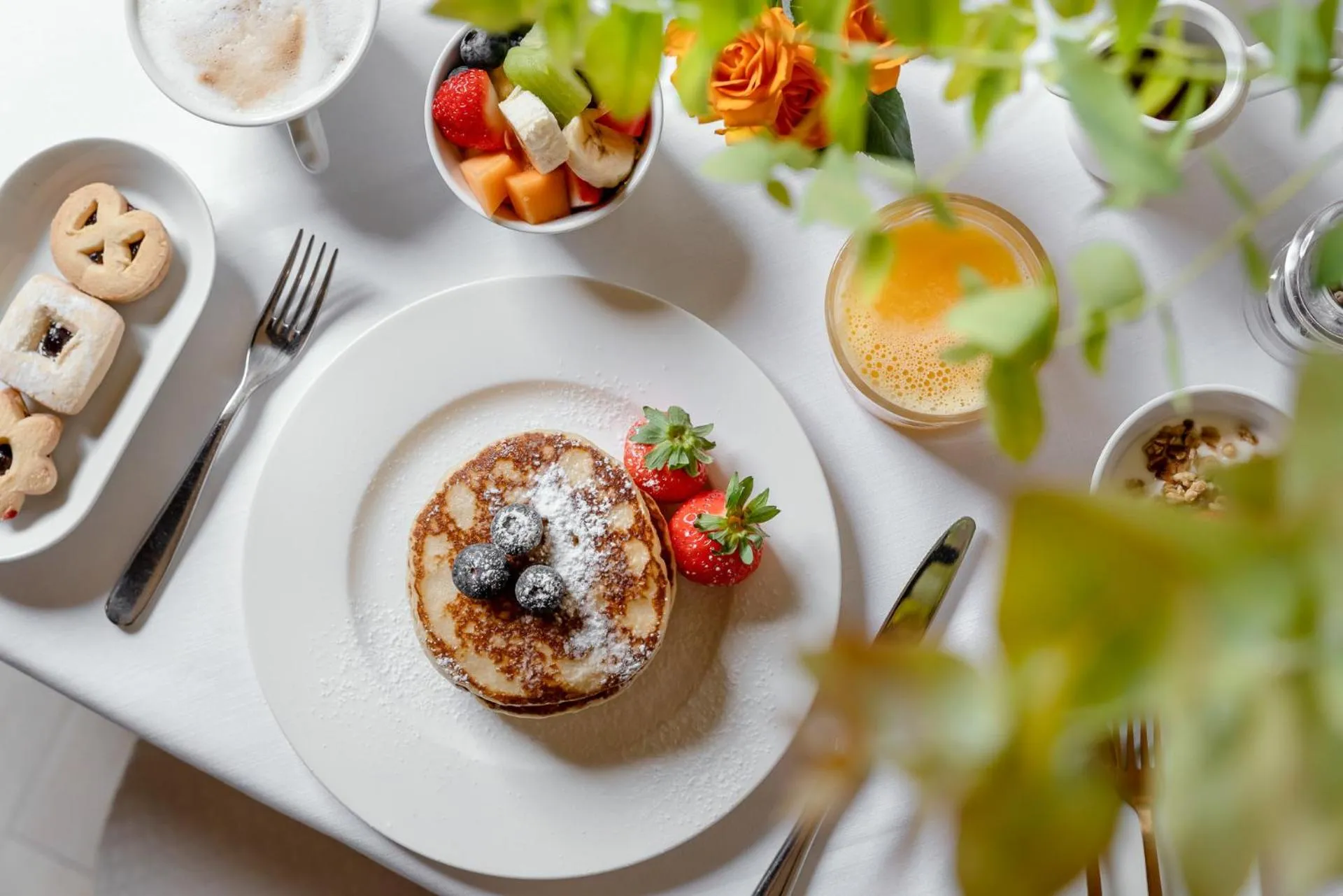 Continental breakfast in Albergo Rossini 1936 Small & Charming