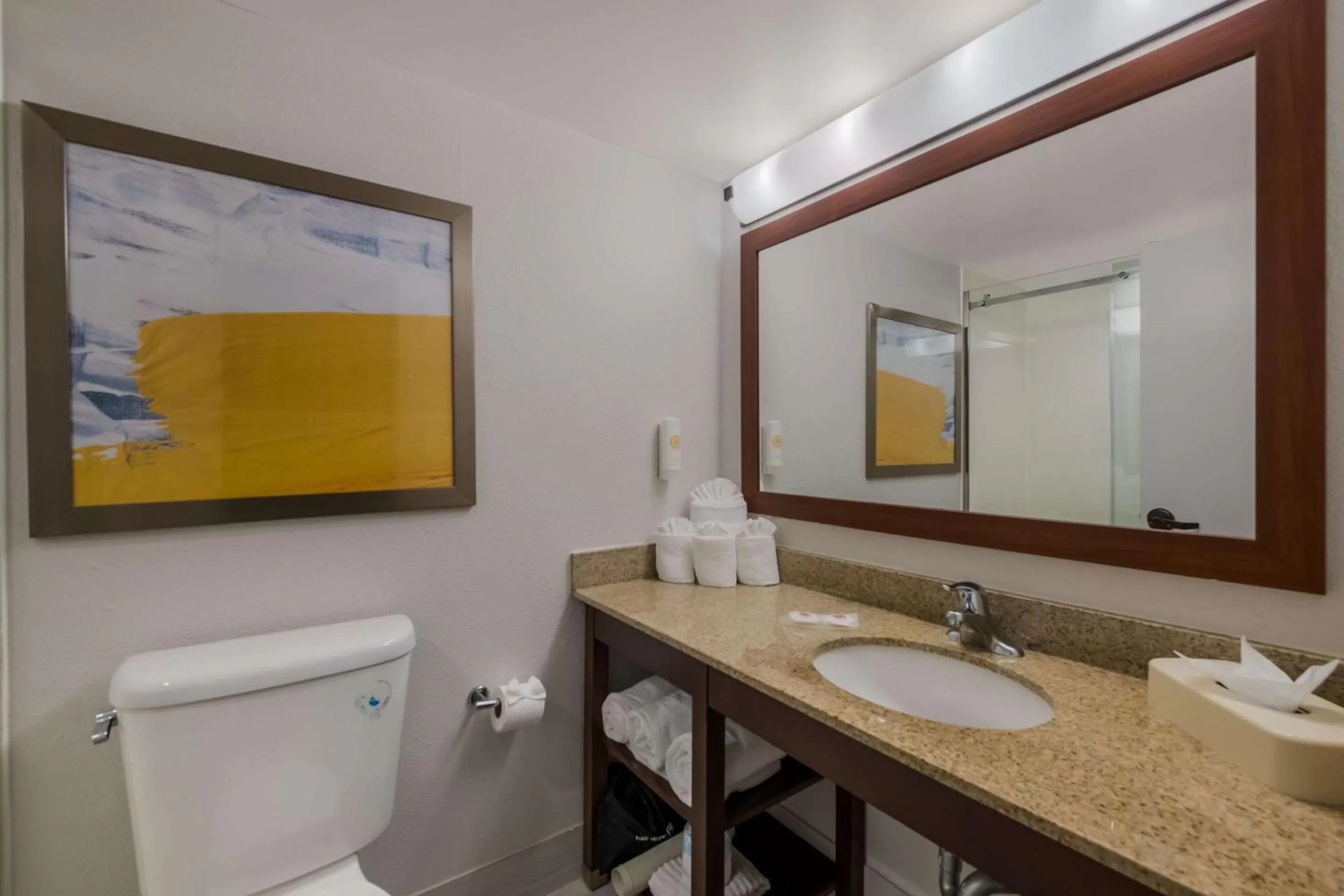 Bedroom in Comfort Inn Newport News - Hampton I-64