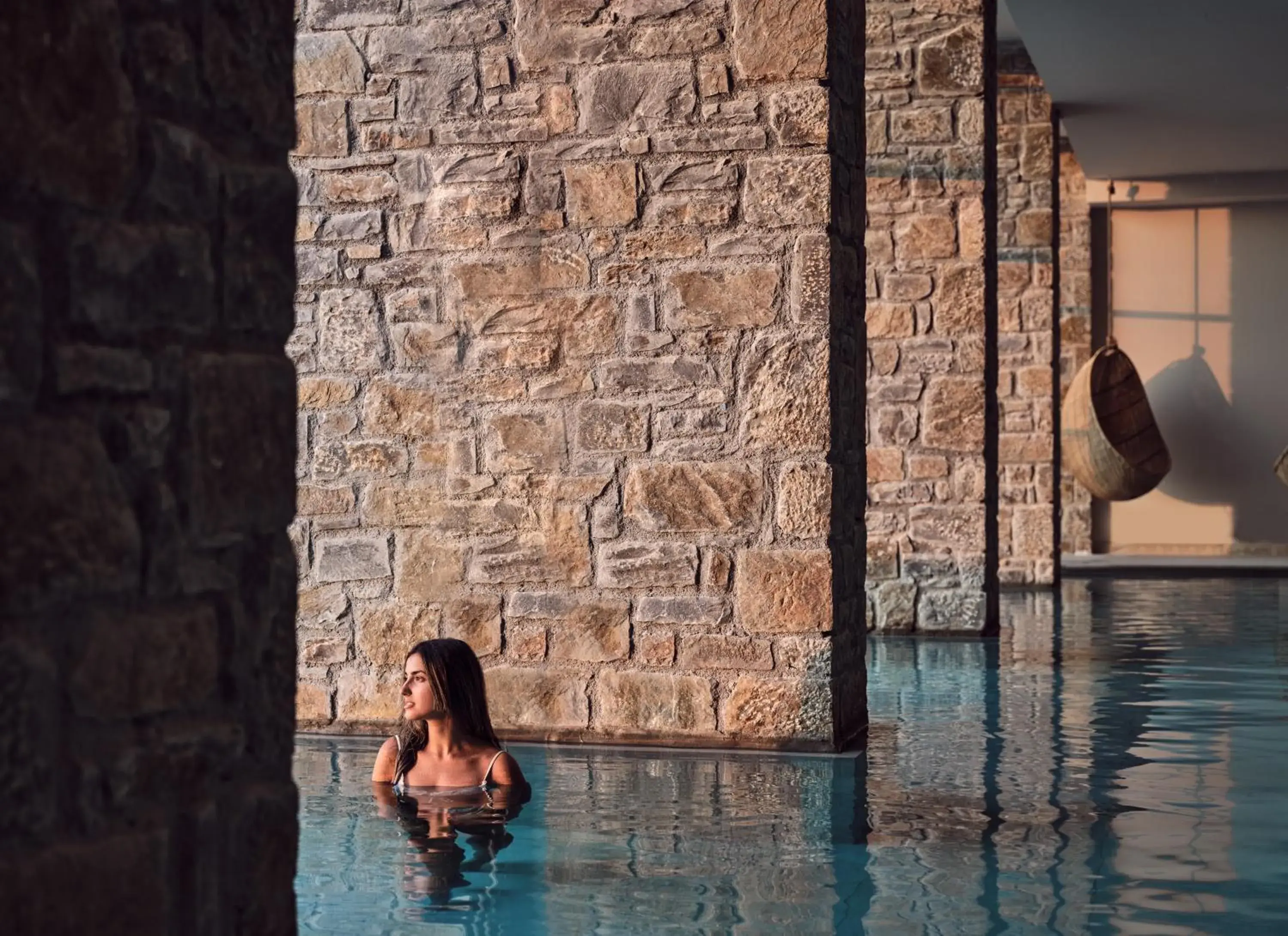 Spa and wellness centre/facilities, Swimming Pool in The Royal Senses Resort Crete, Curio Collection by Hilton