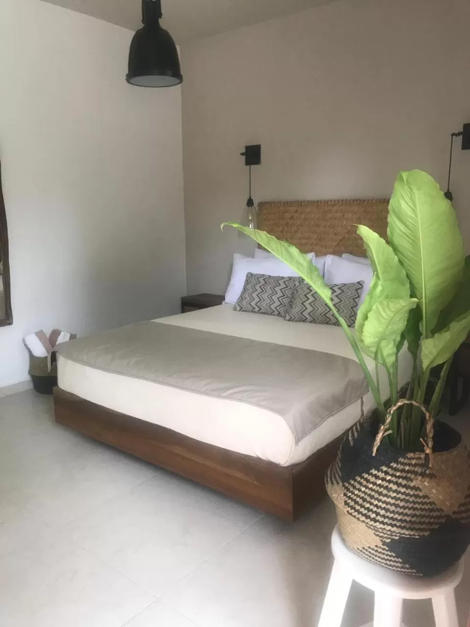 Photo of the whole room, Bed in AGAM Hotel Boutique Bacalar - Adults Only