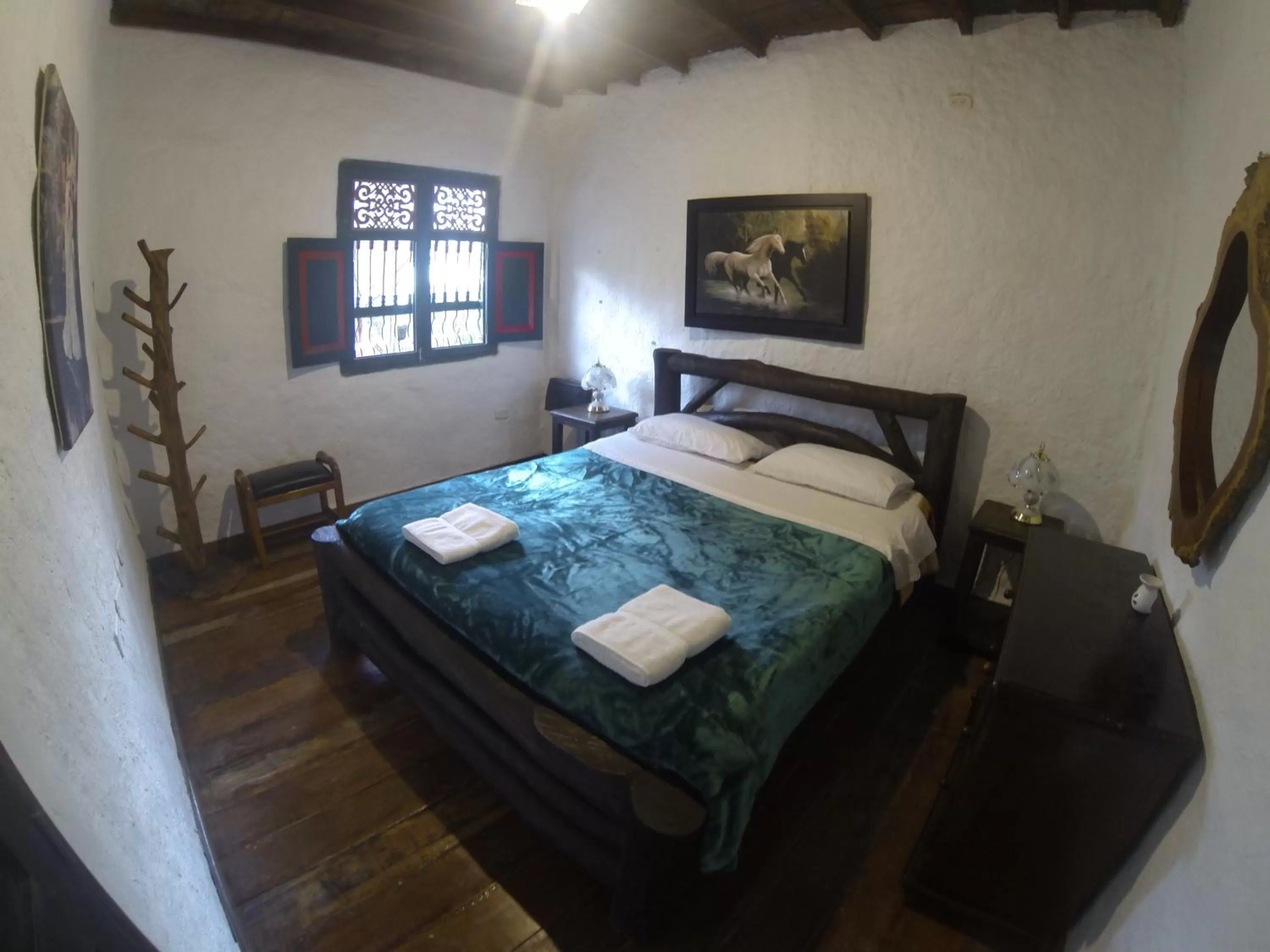 Bedroom, Bed in Finca Campestre La Adelita B&B