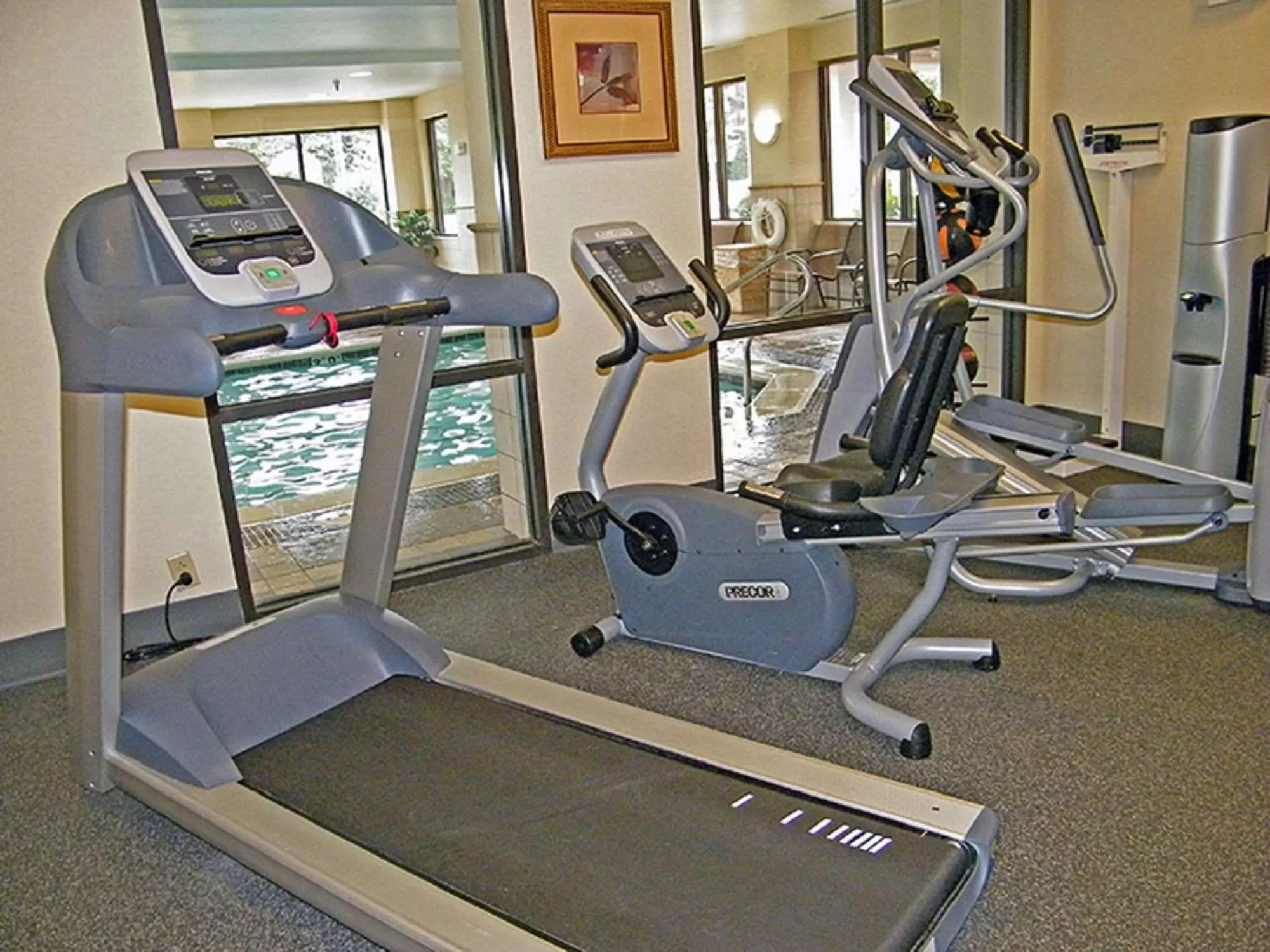 Fitness centre/facilities in Hampton Inn & Suites Norfolk-Airport
