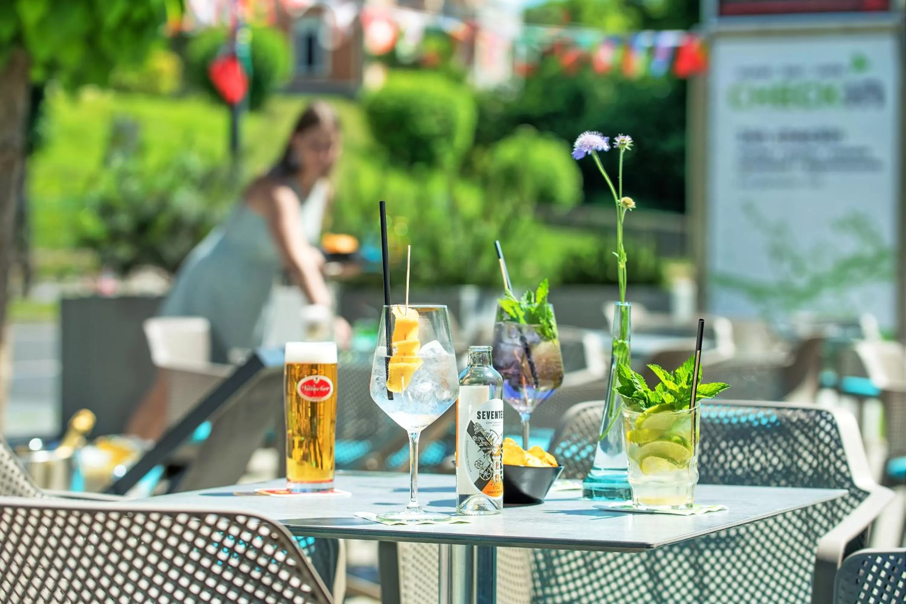 Balcony/Terrace in Hotel Velden - 24 Checkin Zimmer im Zentrum