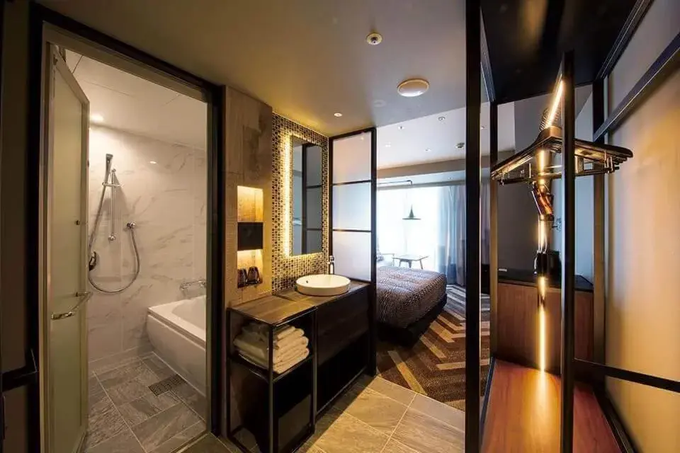 Photo of the whole room, Bathroom in Shibuya Stream Excel Hotel Tokyu