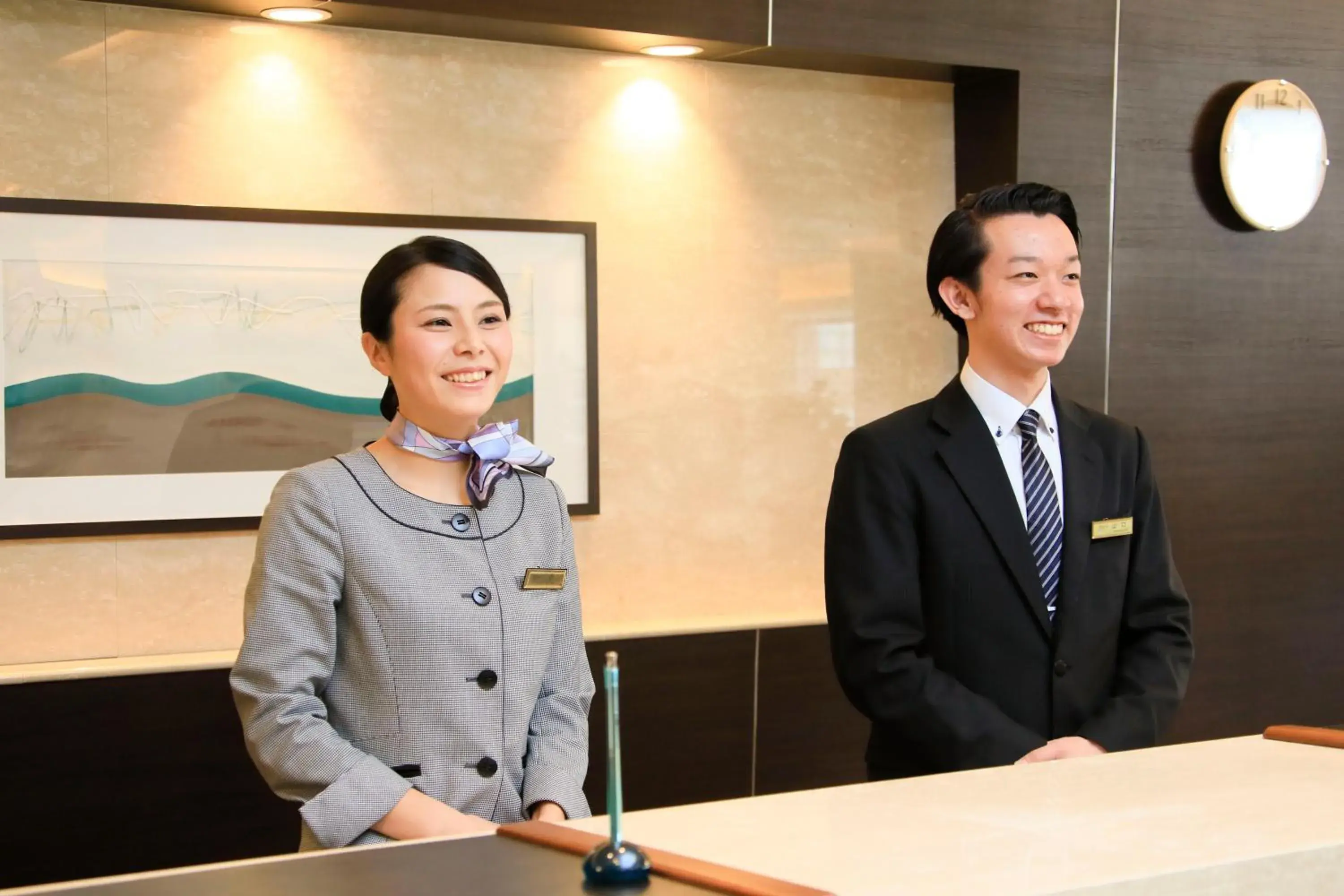 Staff in Richmond Hotel Yamagata-Ekimae