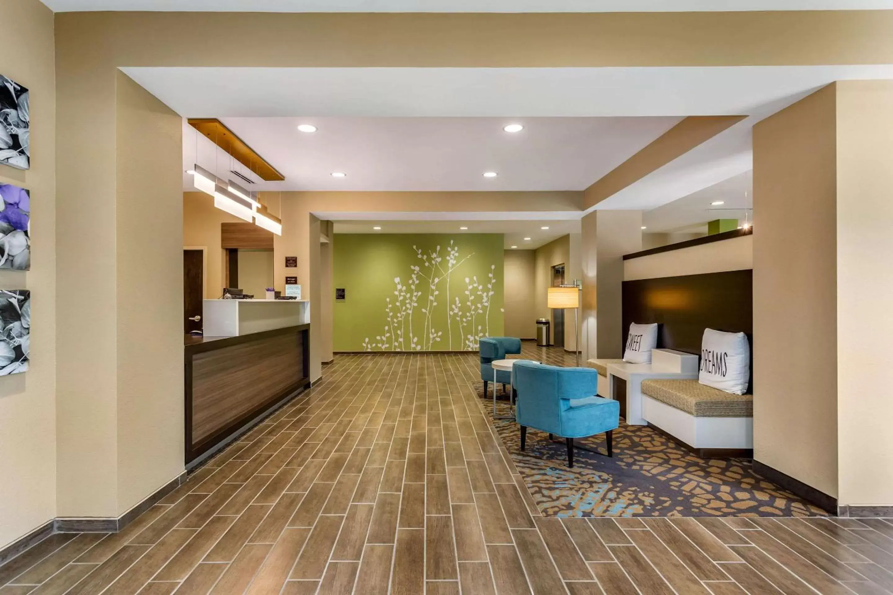 Lobby or reception in Sleep Inn & Suites Gallatin - Nashville Metro