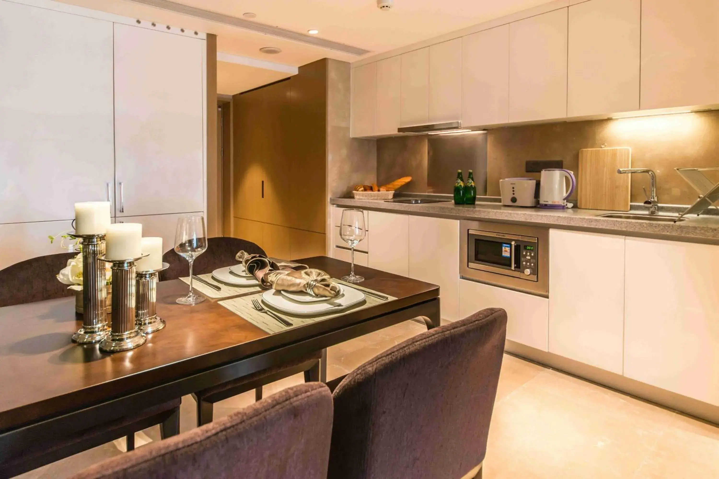 Kitchen or kitchenette in Somerset Grandview Shenzhen Kitchen or kitchenette in Somerset Grandview Shenzhen