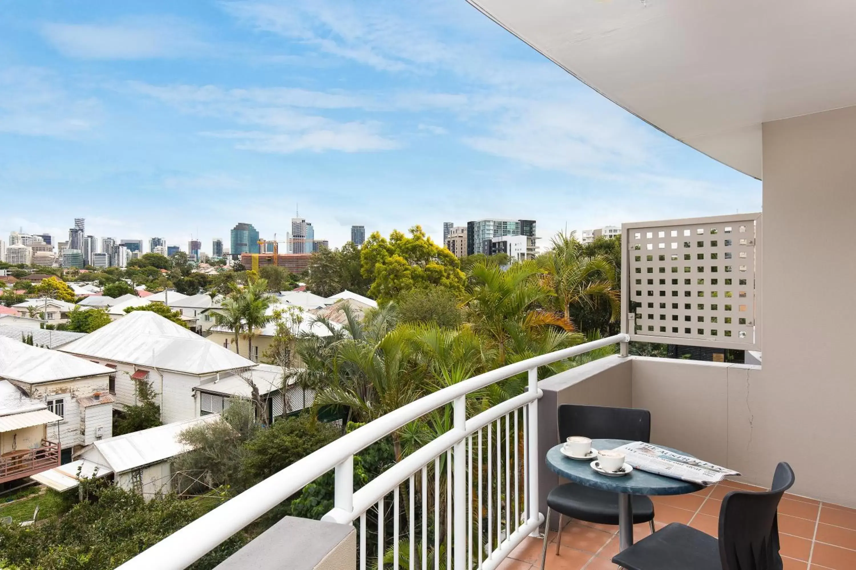 Balcony/Terrace in The Wellington Apartment Hotel