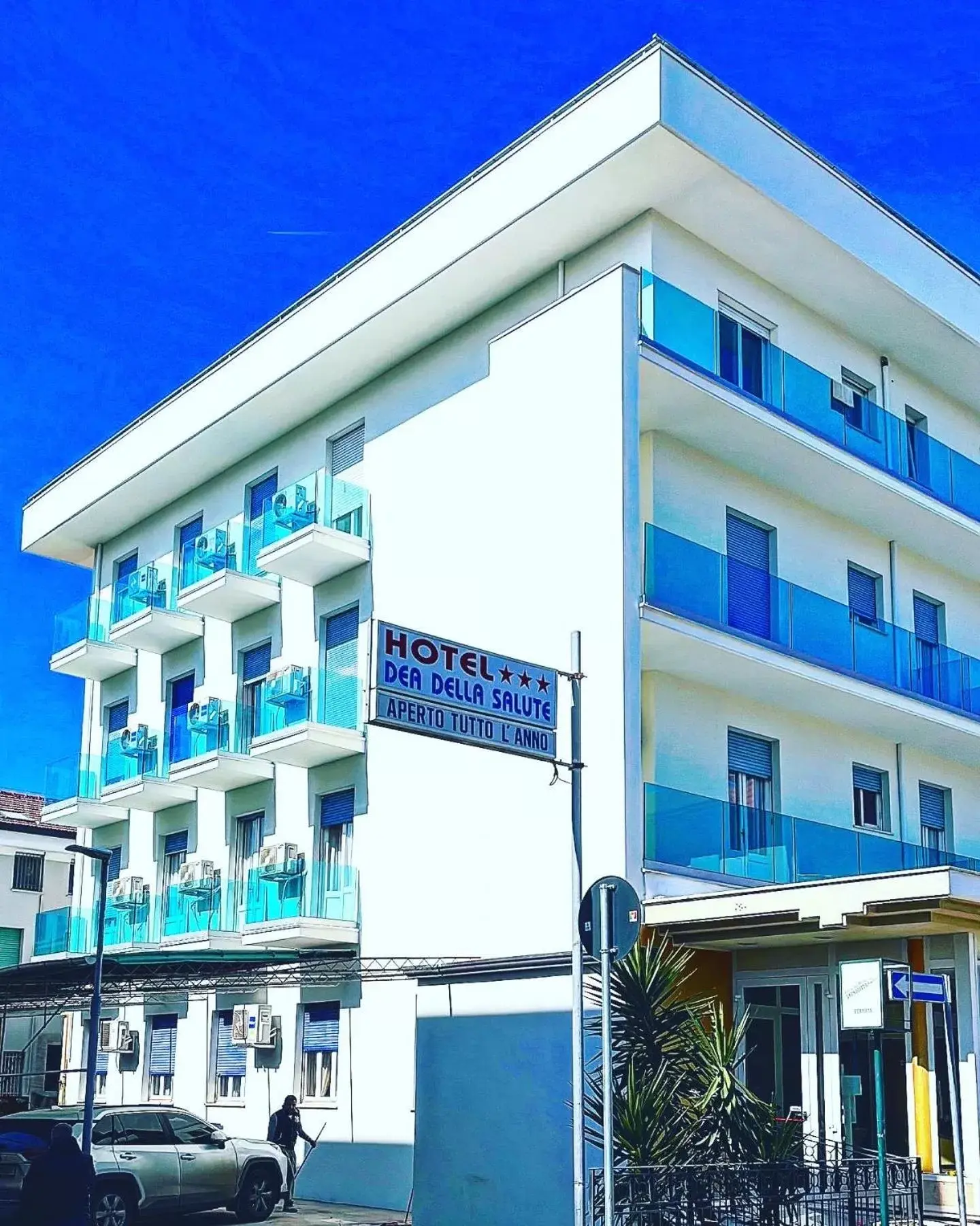 Property Building in Dea Della Salute Hotel