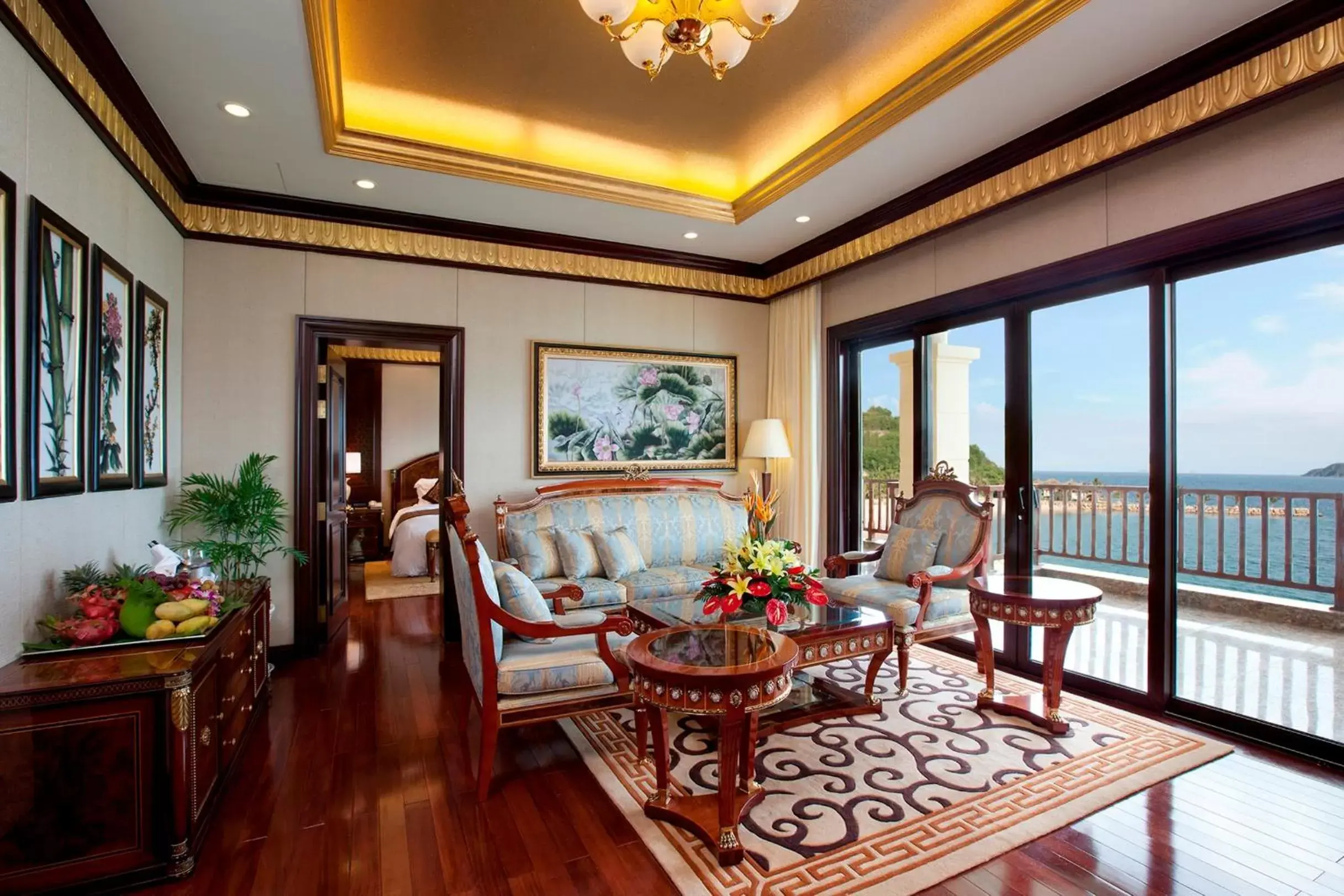 Balcony/Terrace, Seating Area in Vinpearl Luxury Nha Trang