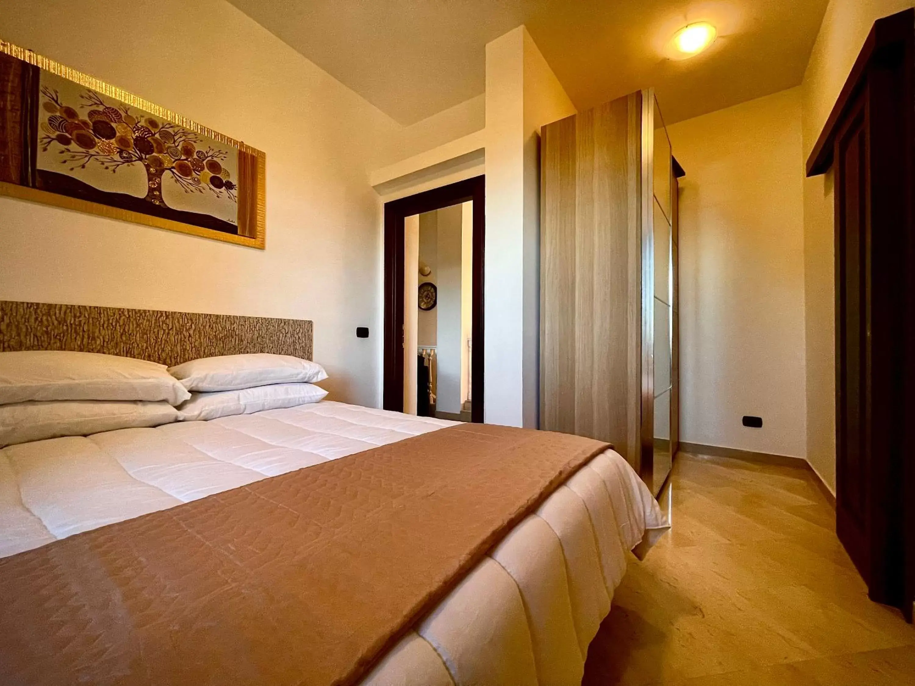Bedroom, Bed in Villa Pignatelli