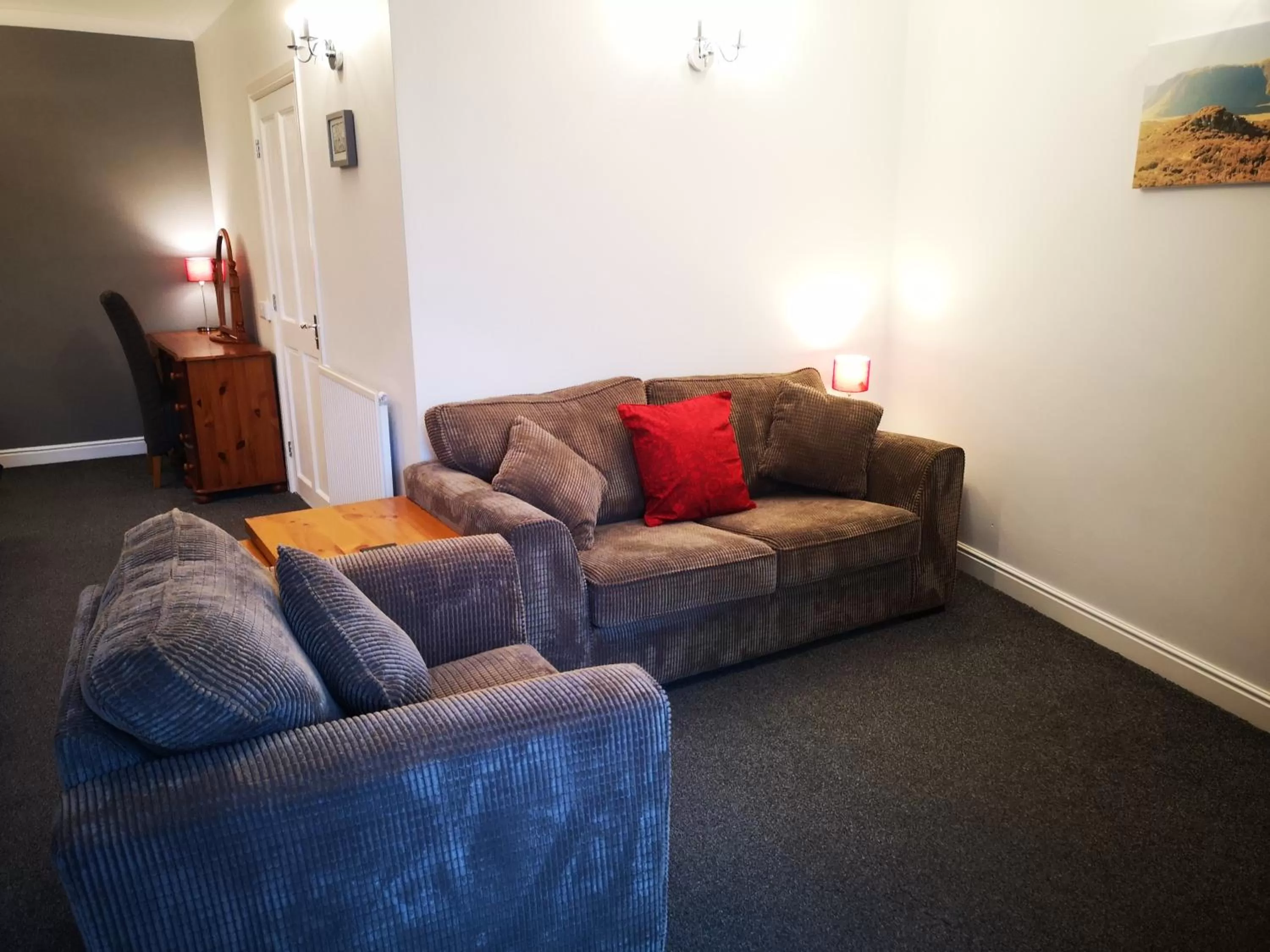 TV and multimedia, Seating Area in Aberconwy House B&B