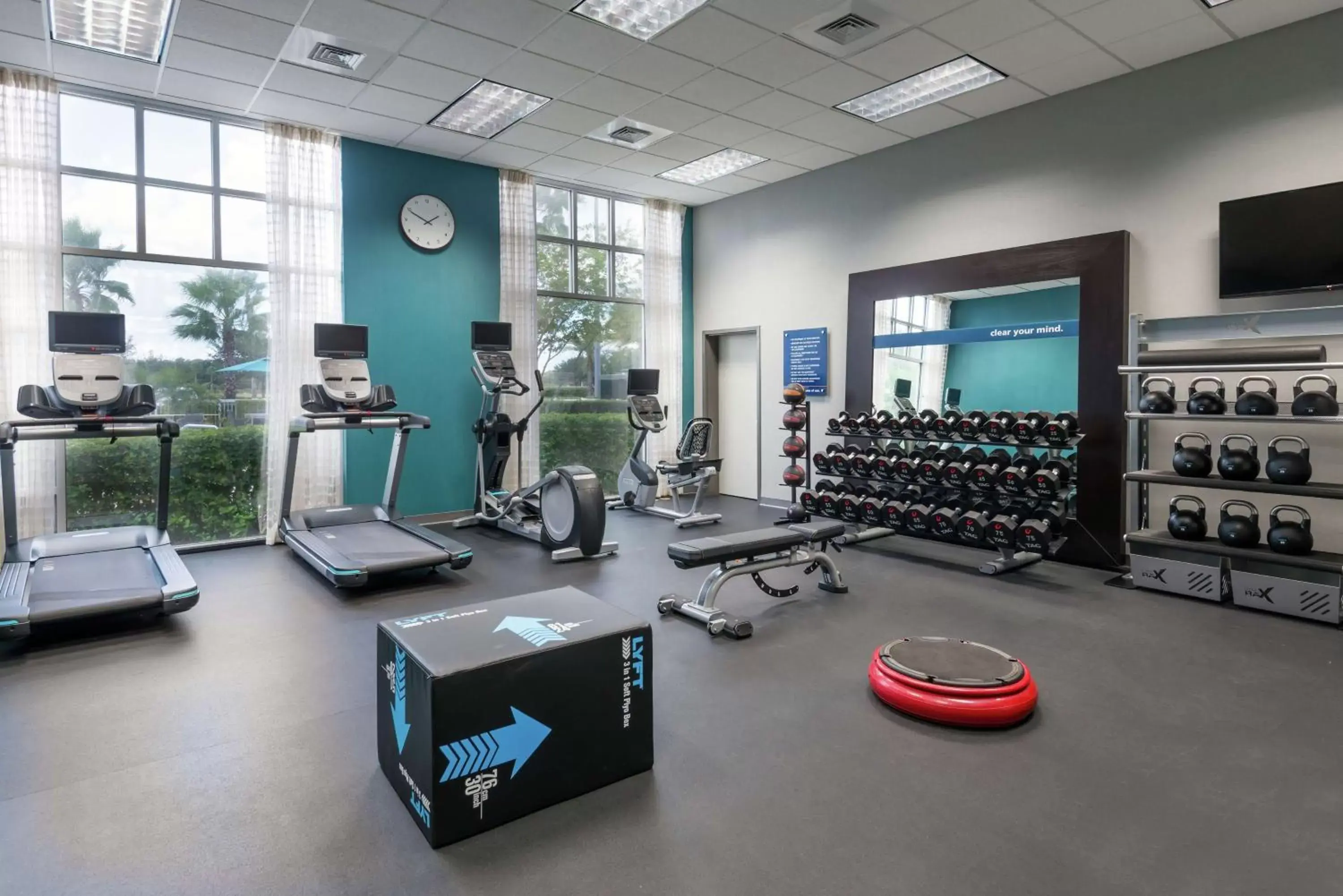 Fitness centre/facilities, Fitness Center/Facilities in Hampton Inn & Suites Orlando Airport at Gateway Village