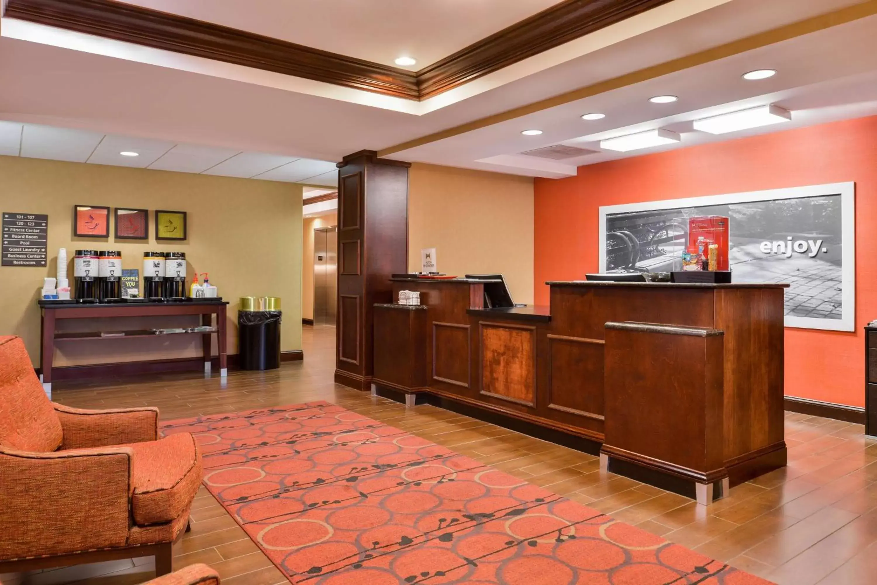Lobby or reception in Hampton Inn Statesville Lobby or reception in Hampton Inn Statesville