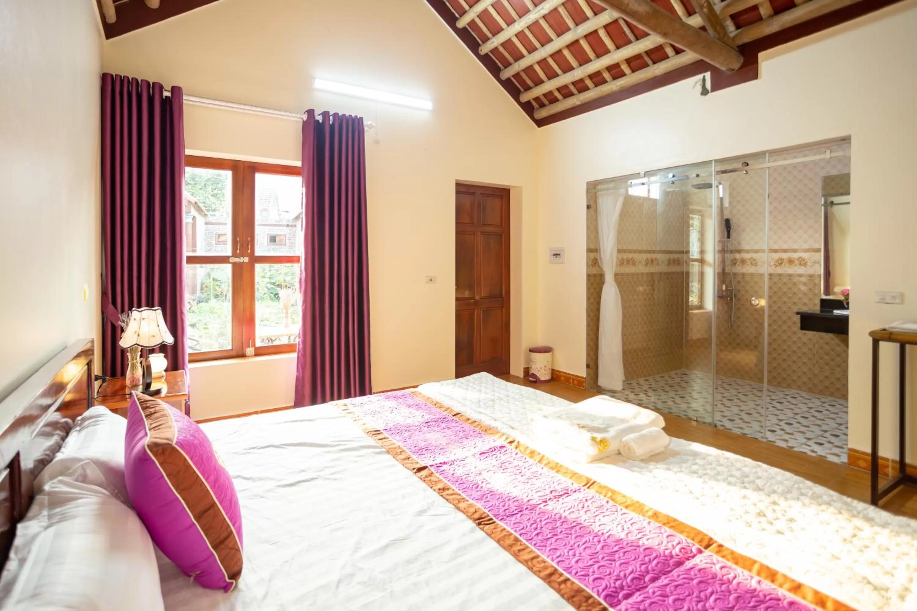 Bed in Ruby Homestay