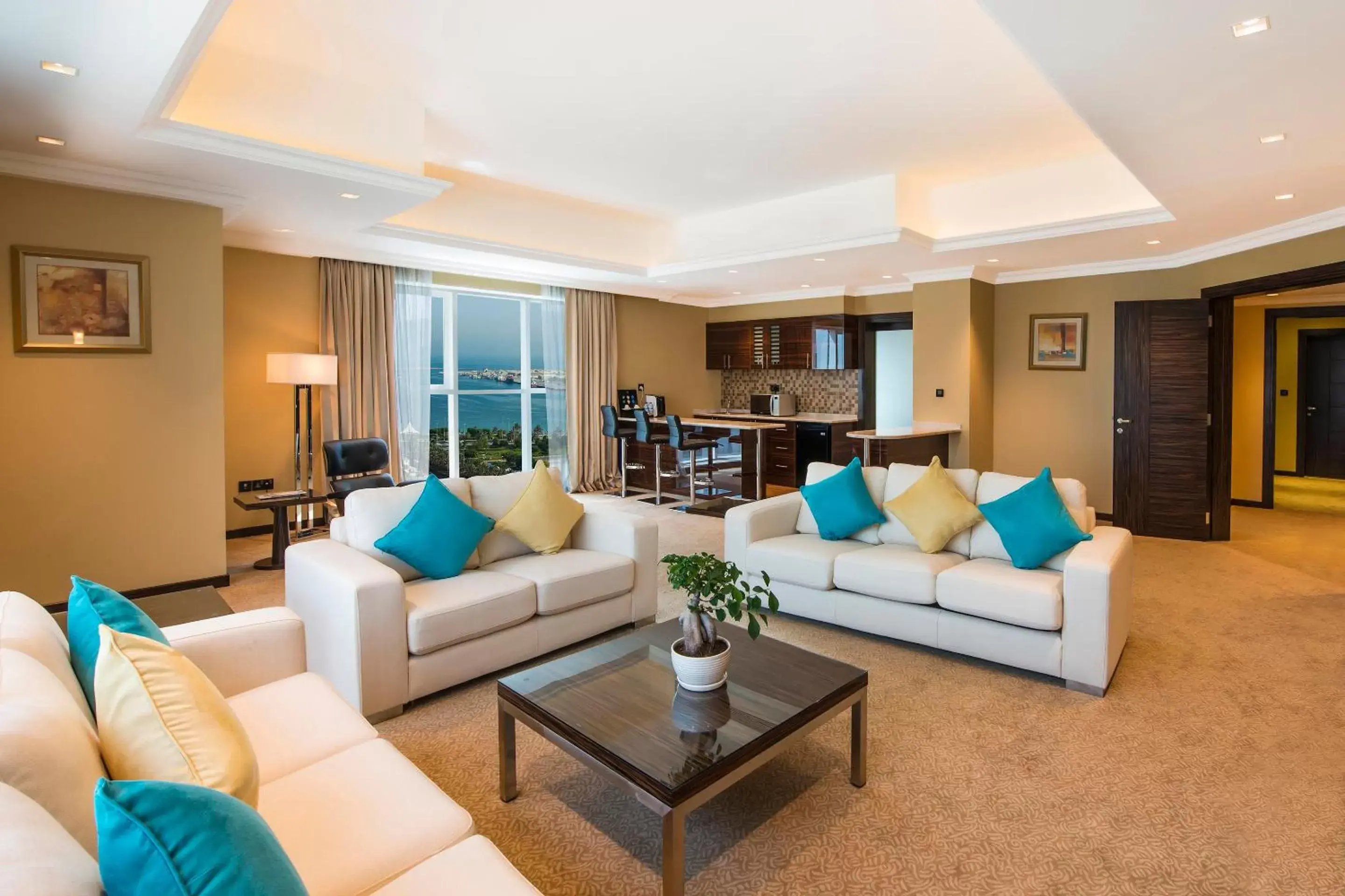 Living room, Lounge/Bar in Jannah Burj Al Sarab