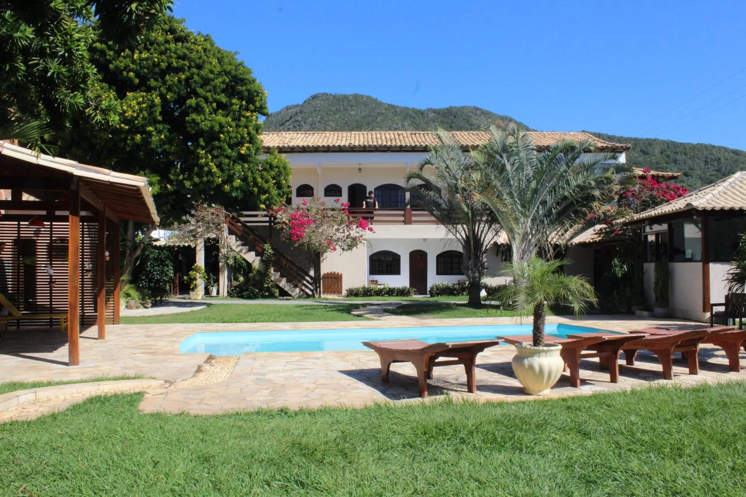 Swimming Pool in Pousada Recanto Das Emerências