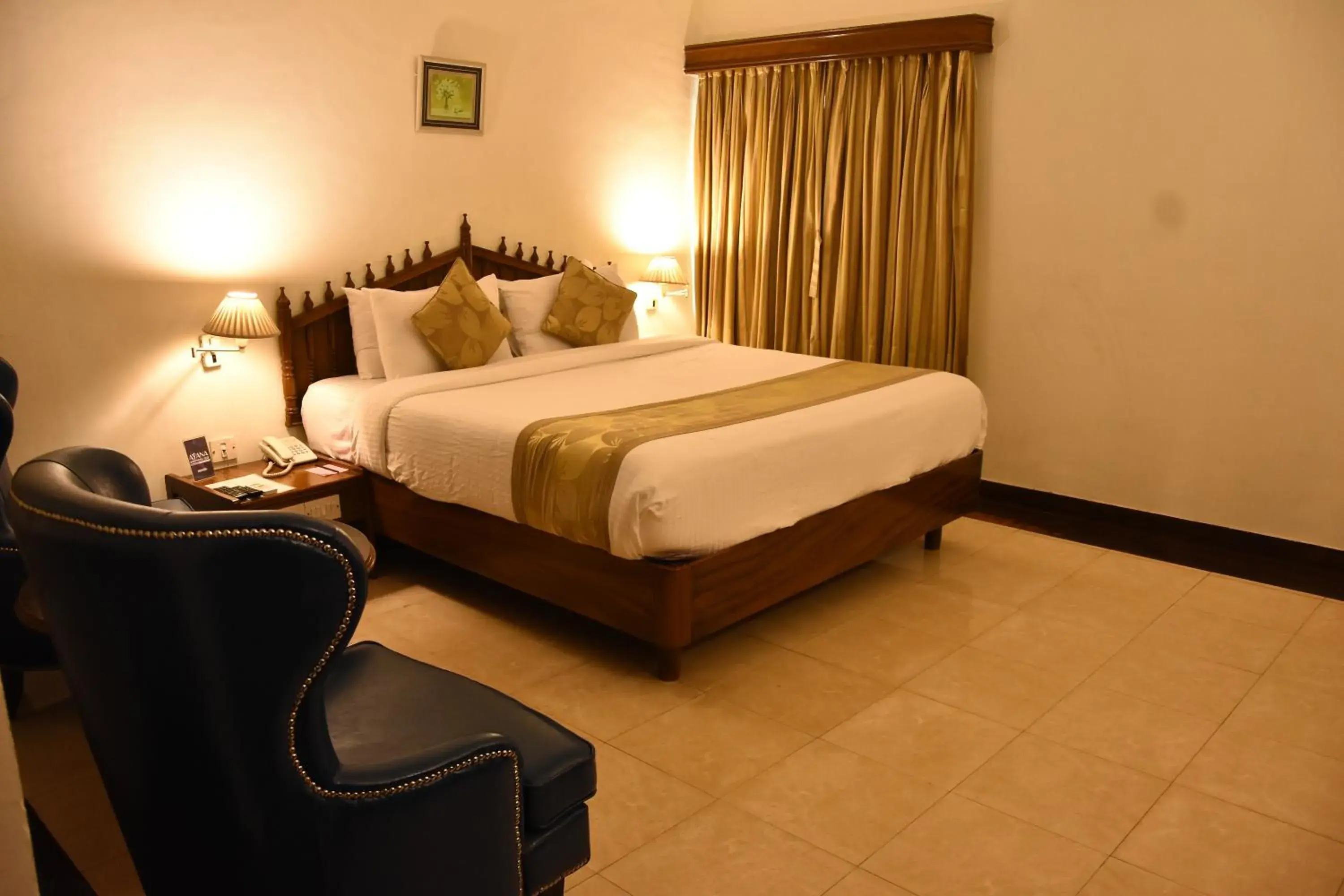 Bed in Poppys Vista Hotel