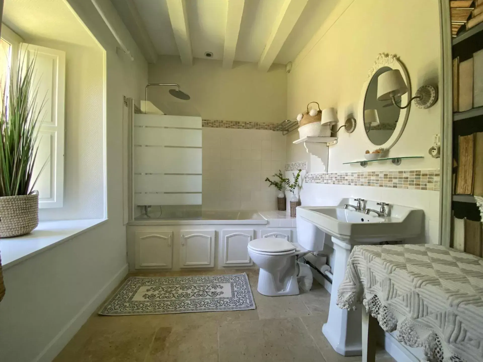 Bathroom in Le Petit Chateau De Sainte Colombe