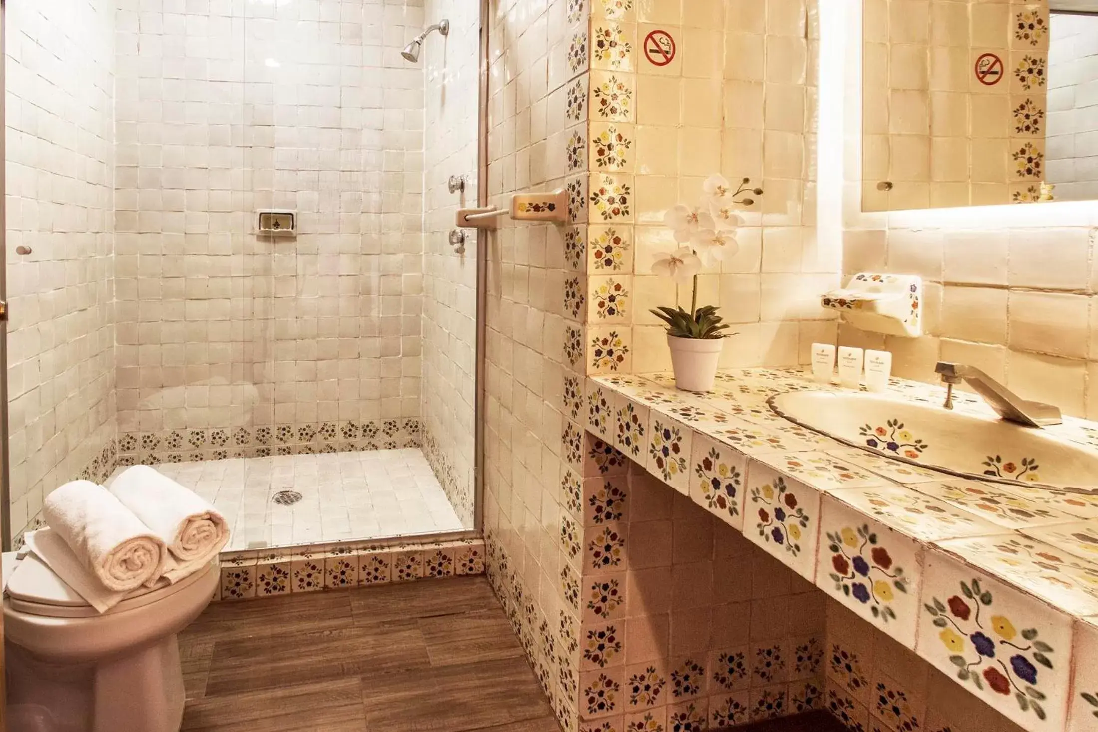 Bathroom in Hotel Templo Mayor