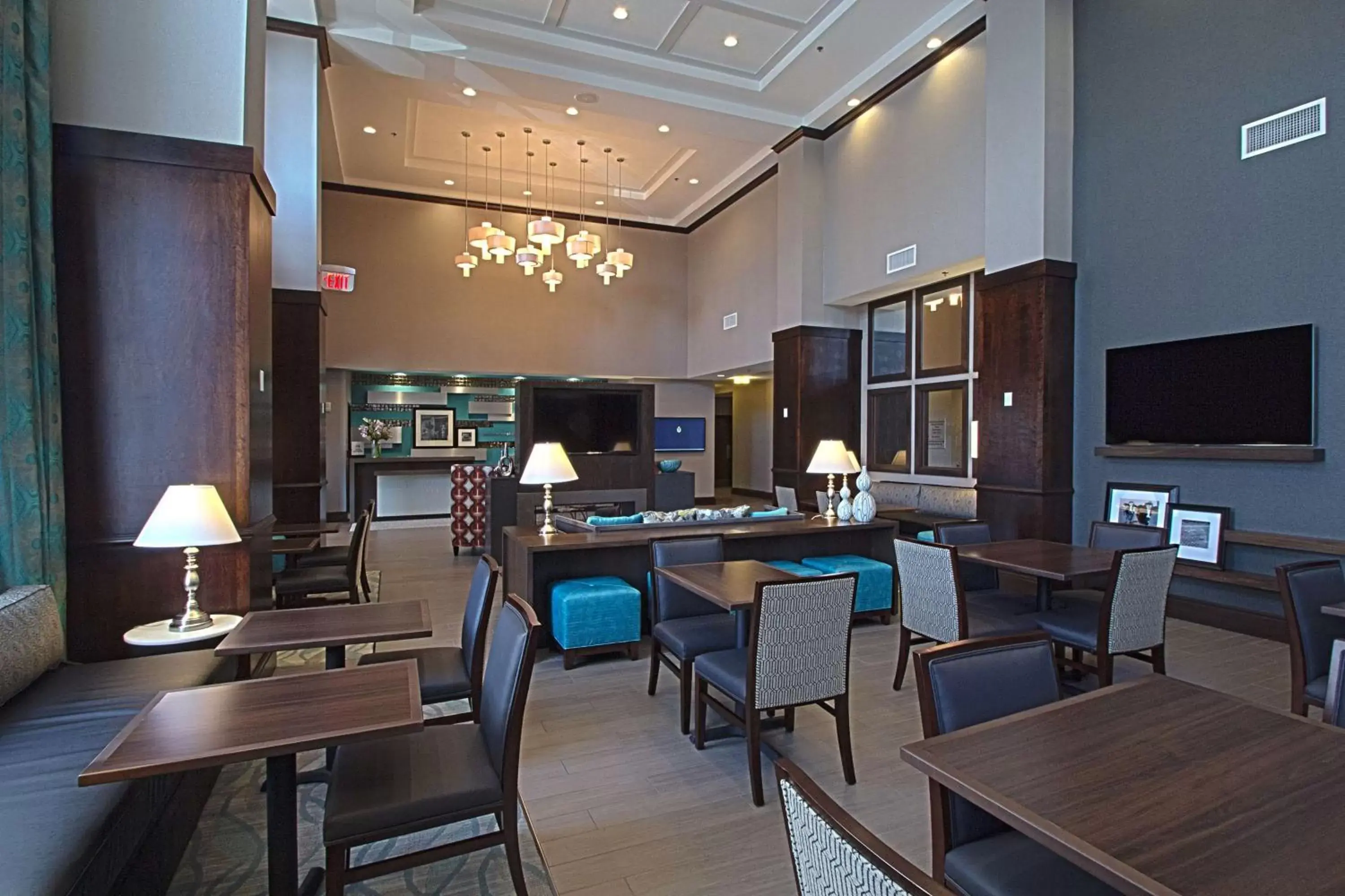 Lobby or reception in Hampton Inn & Suites Columbus/University Area