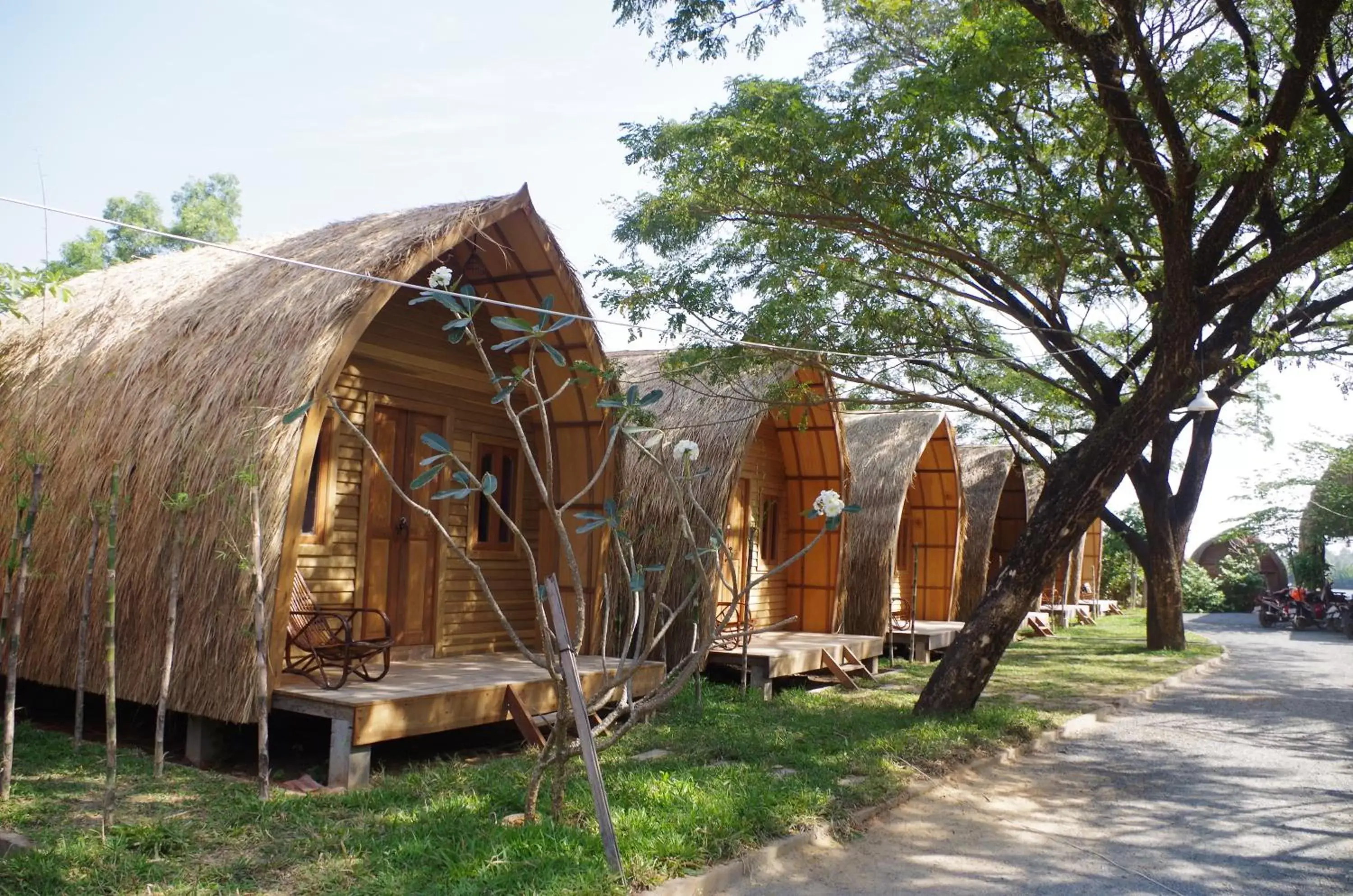 Garden, Property Building in Bamboo Bungalow