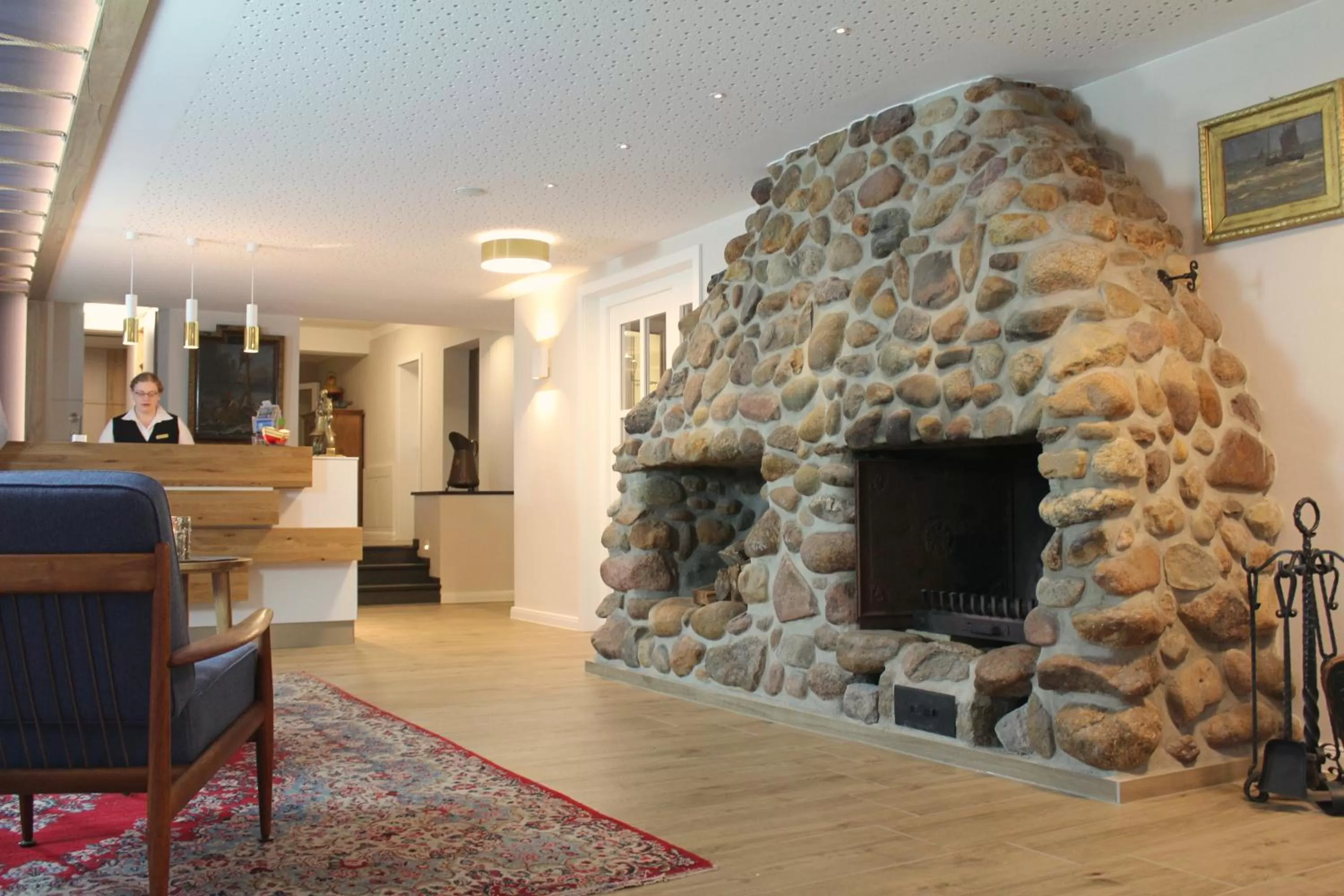 Lobby or reception in Hotel Wehrburg