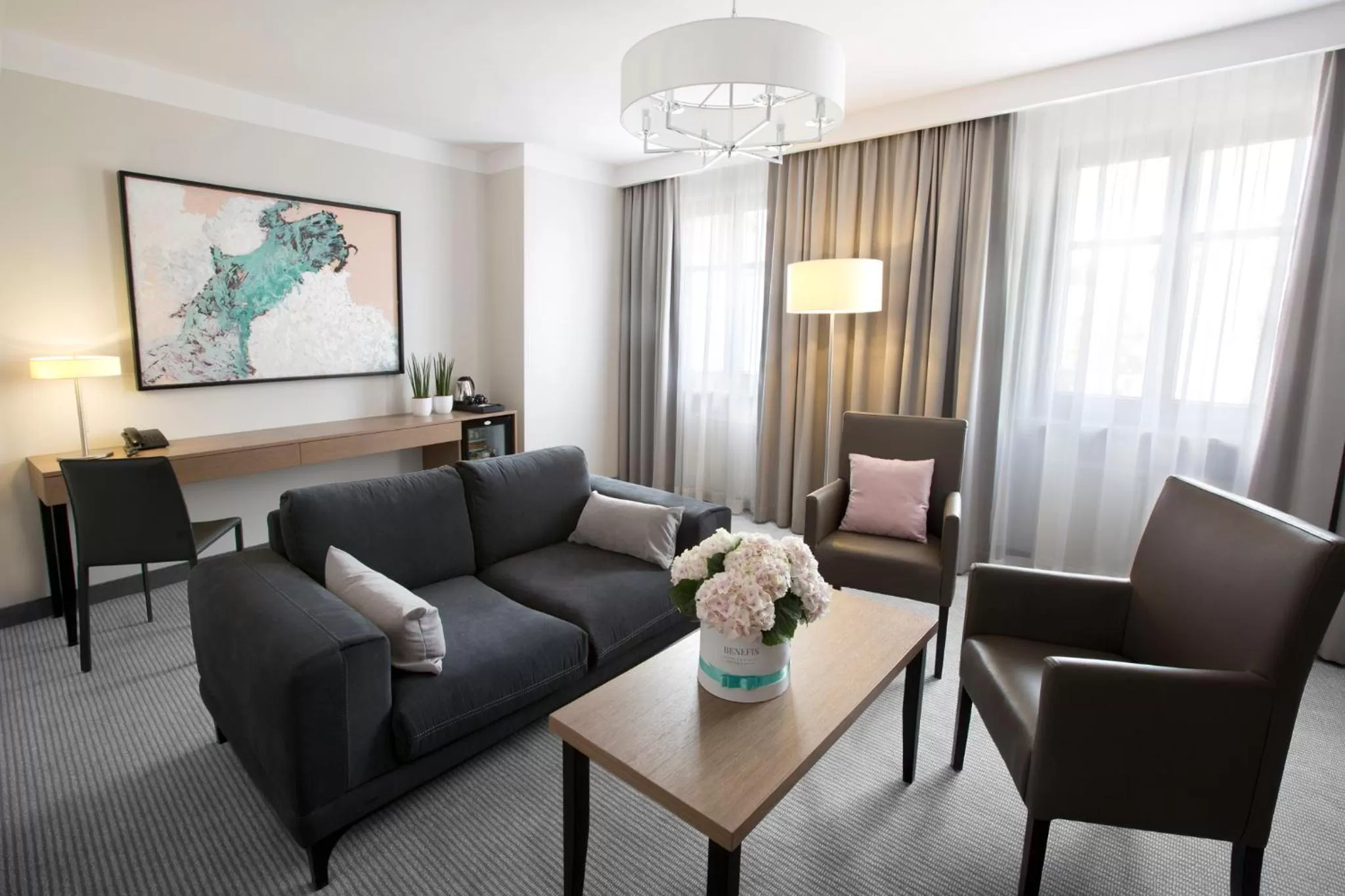 Photo of the whole room in Benefis Boutique Hotel