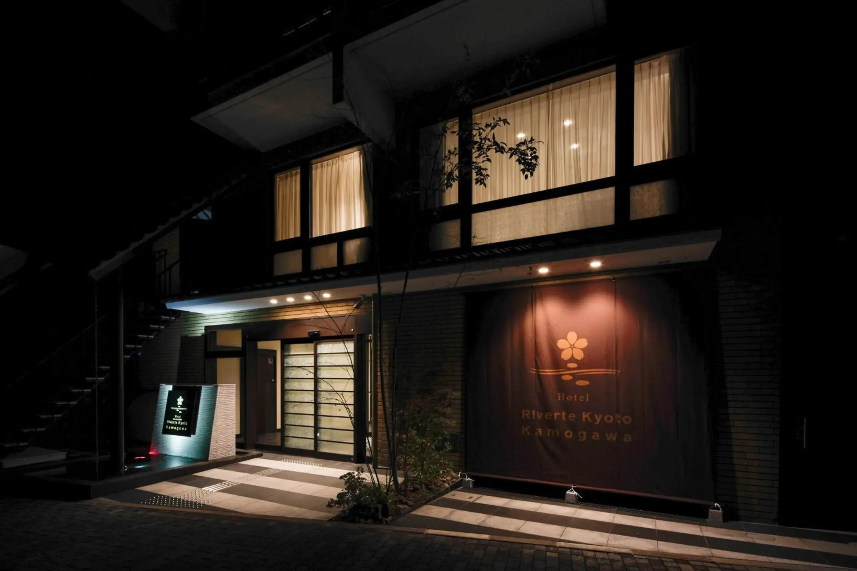 Facade/entrance, Property Building in Riverte Kyoto Kamogawa