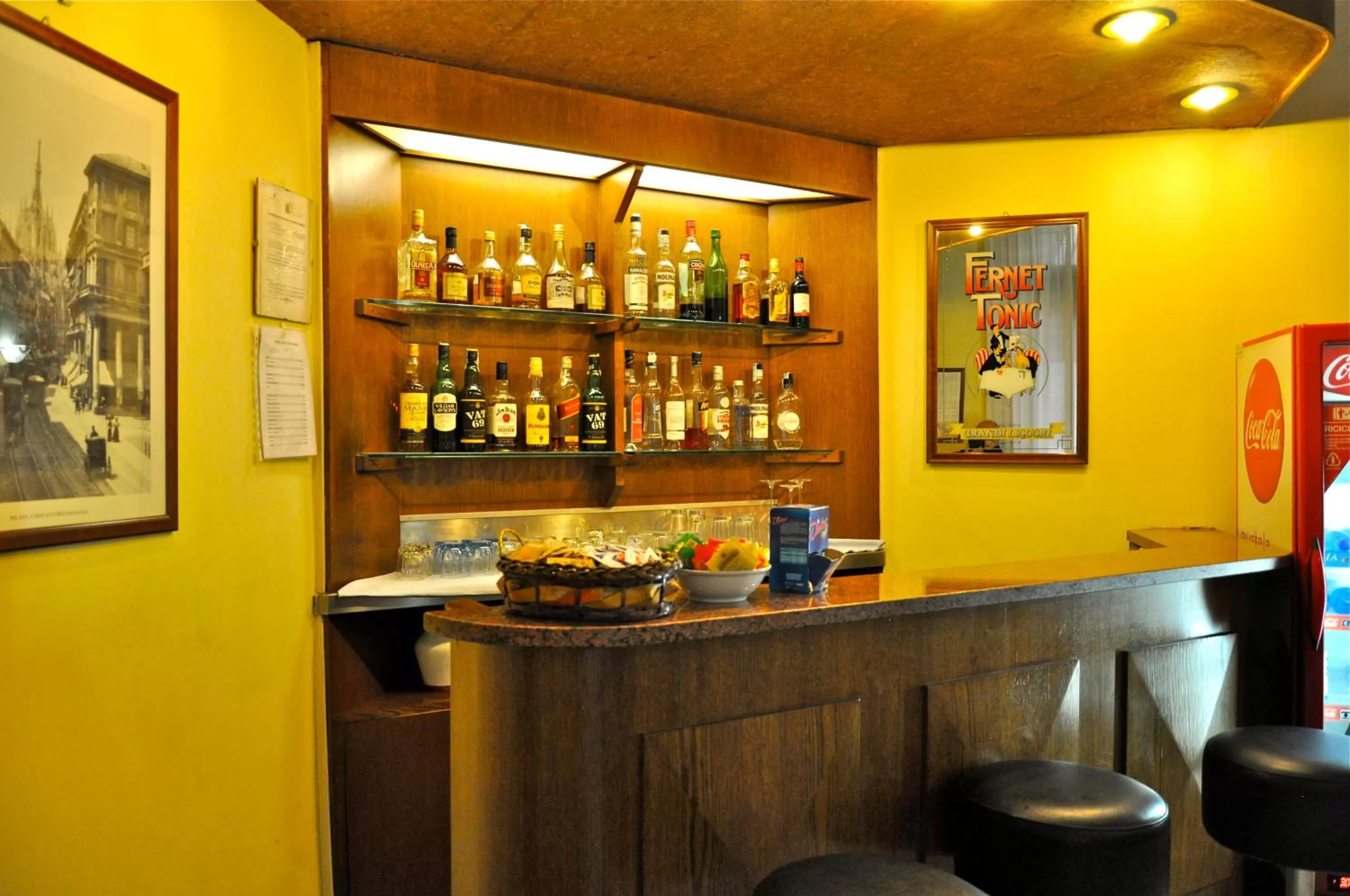 Lounge or bar in Hotel Vecchia Milano