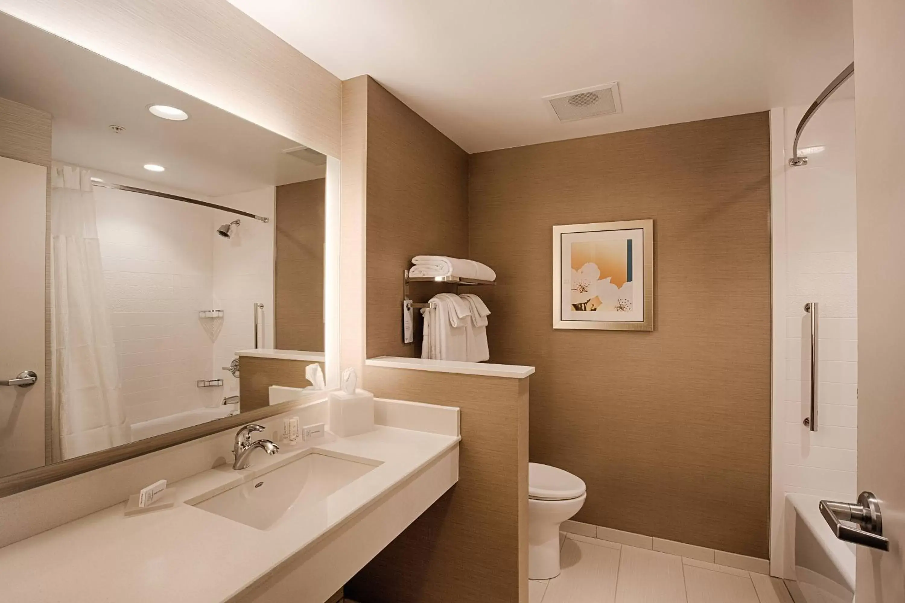 Bathroom in Fairfield Inn & Suites by Marriott Clearwater Beach