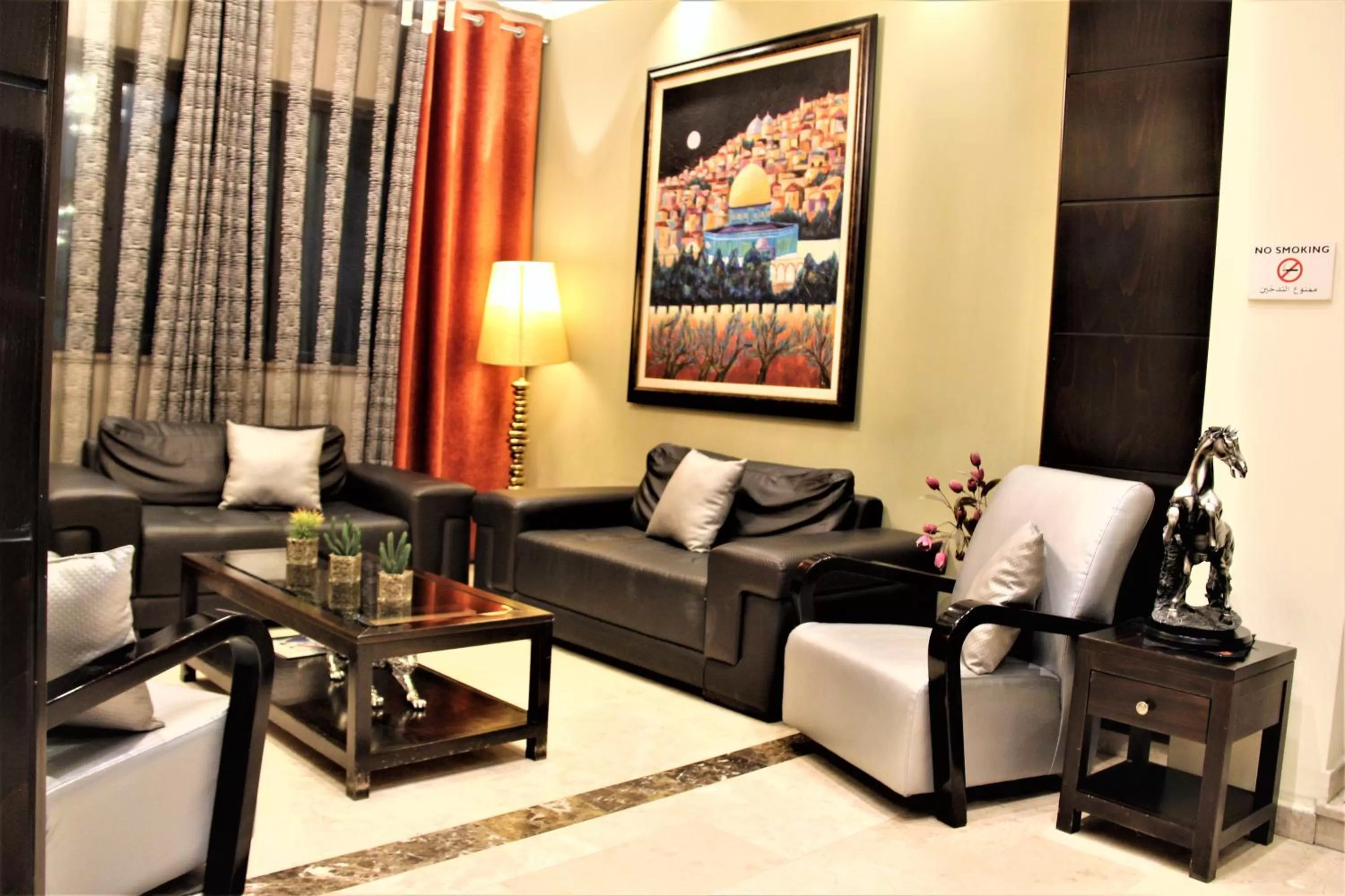 Lobby or reception in National Hotel - Jerusalem