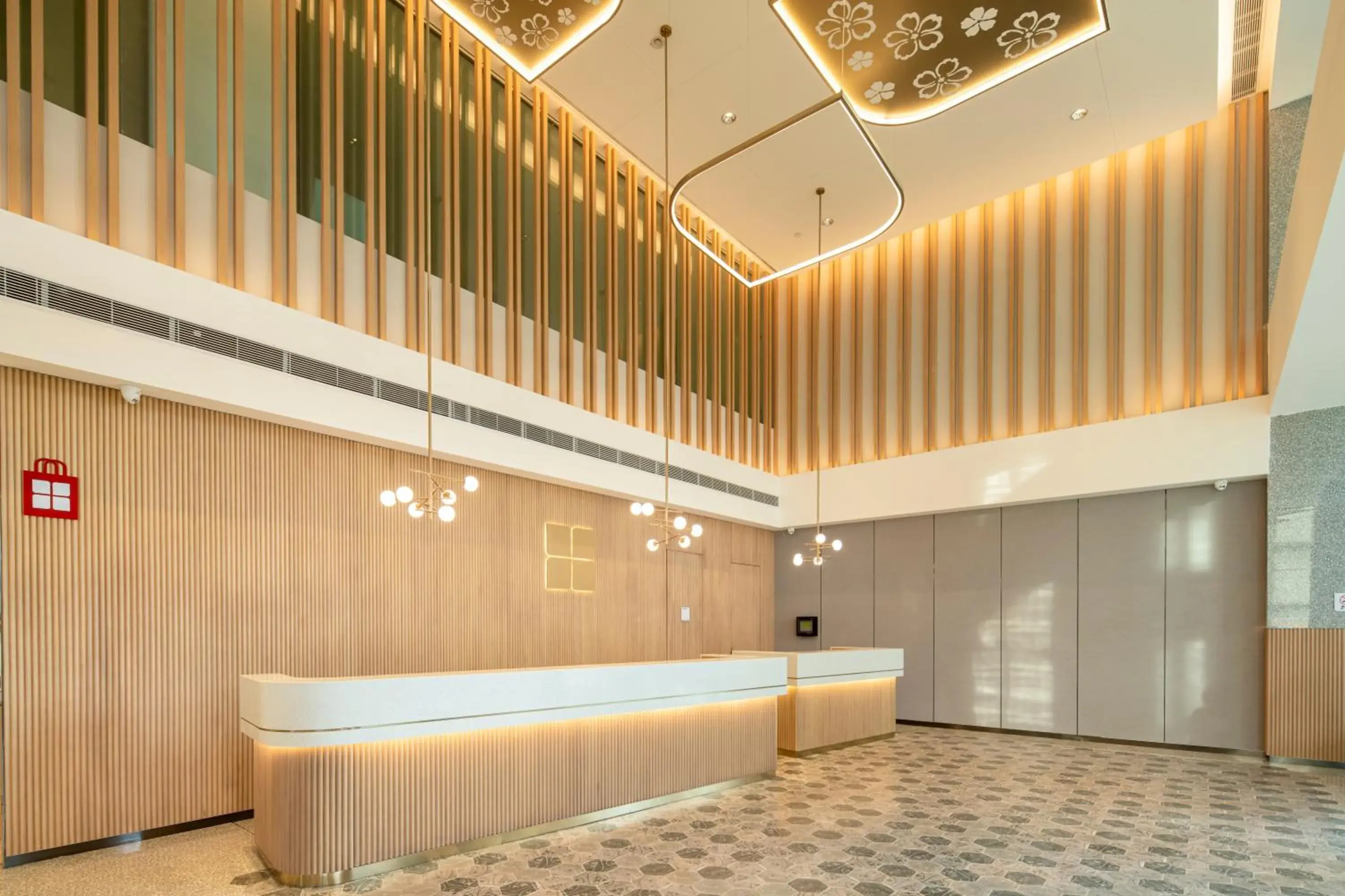 Lobby or reception in Hilton Garden Inn Changchun Economic Development Zone