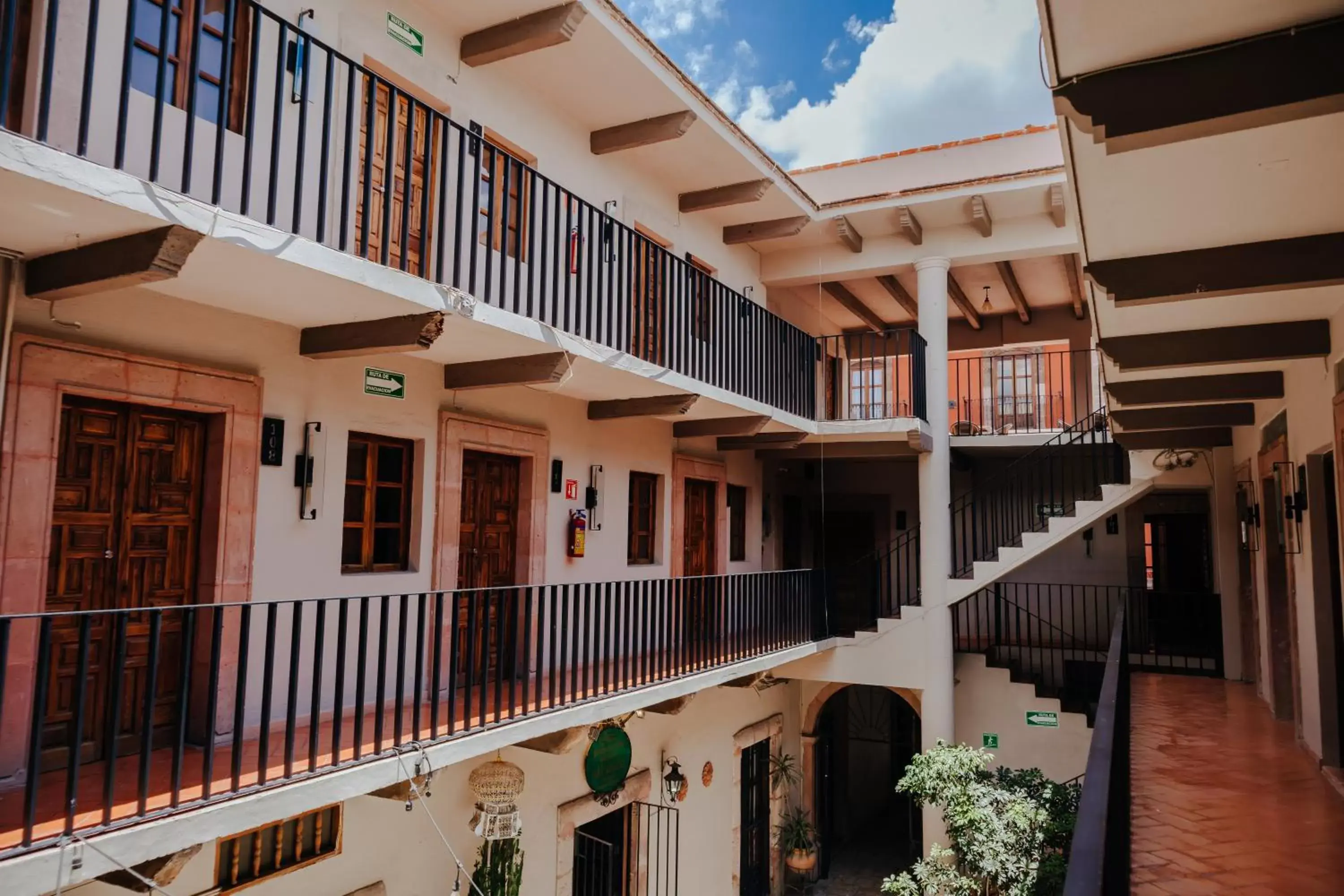 Property building, Balcony/Terrace in Mikaella Hotel