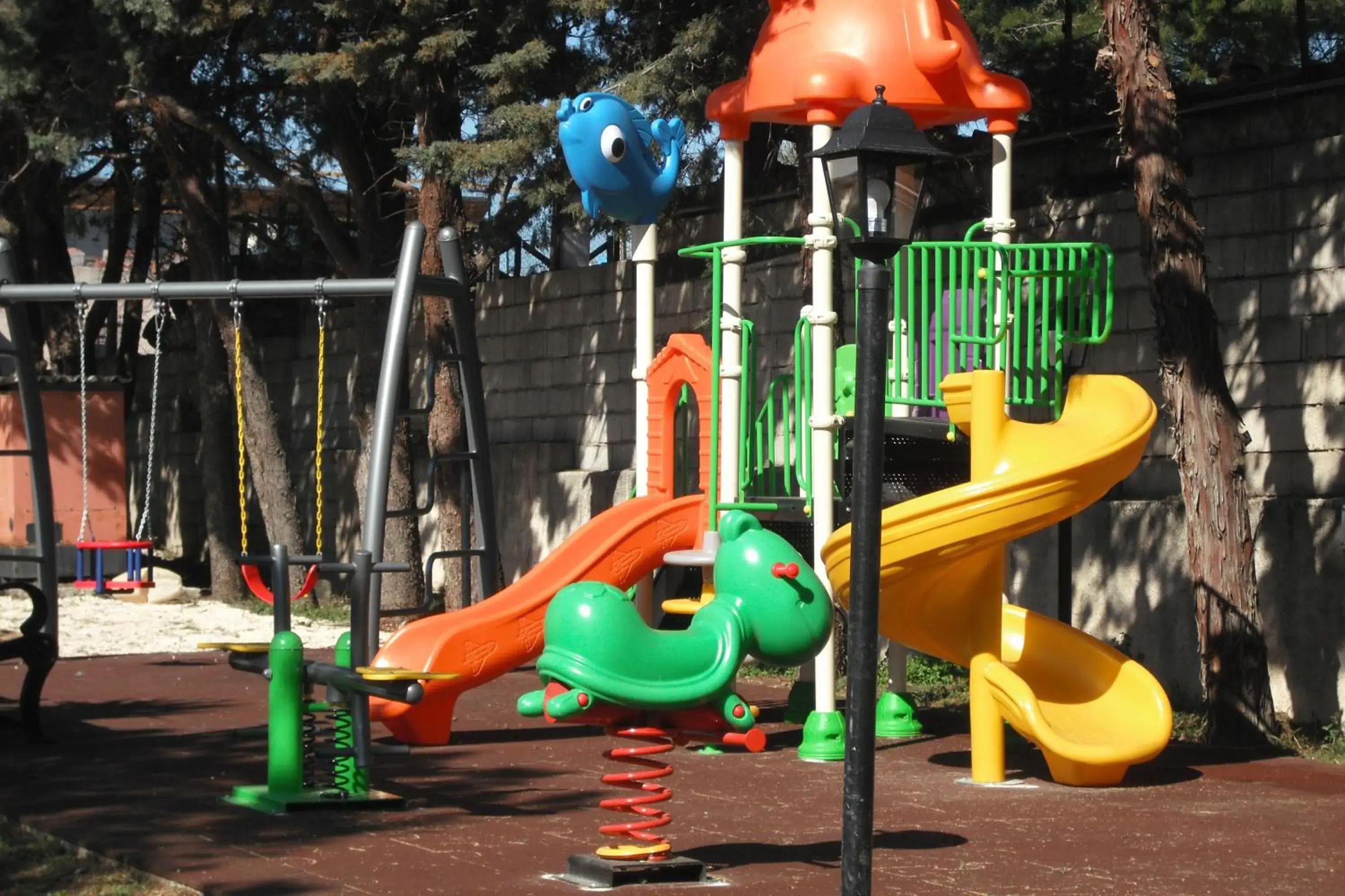 Children play ground, Children's Play Area in Hotel Garden
