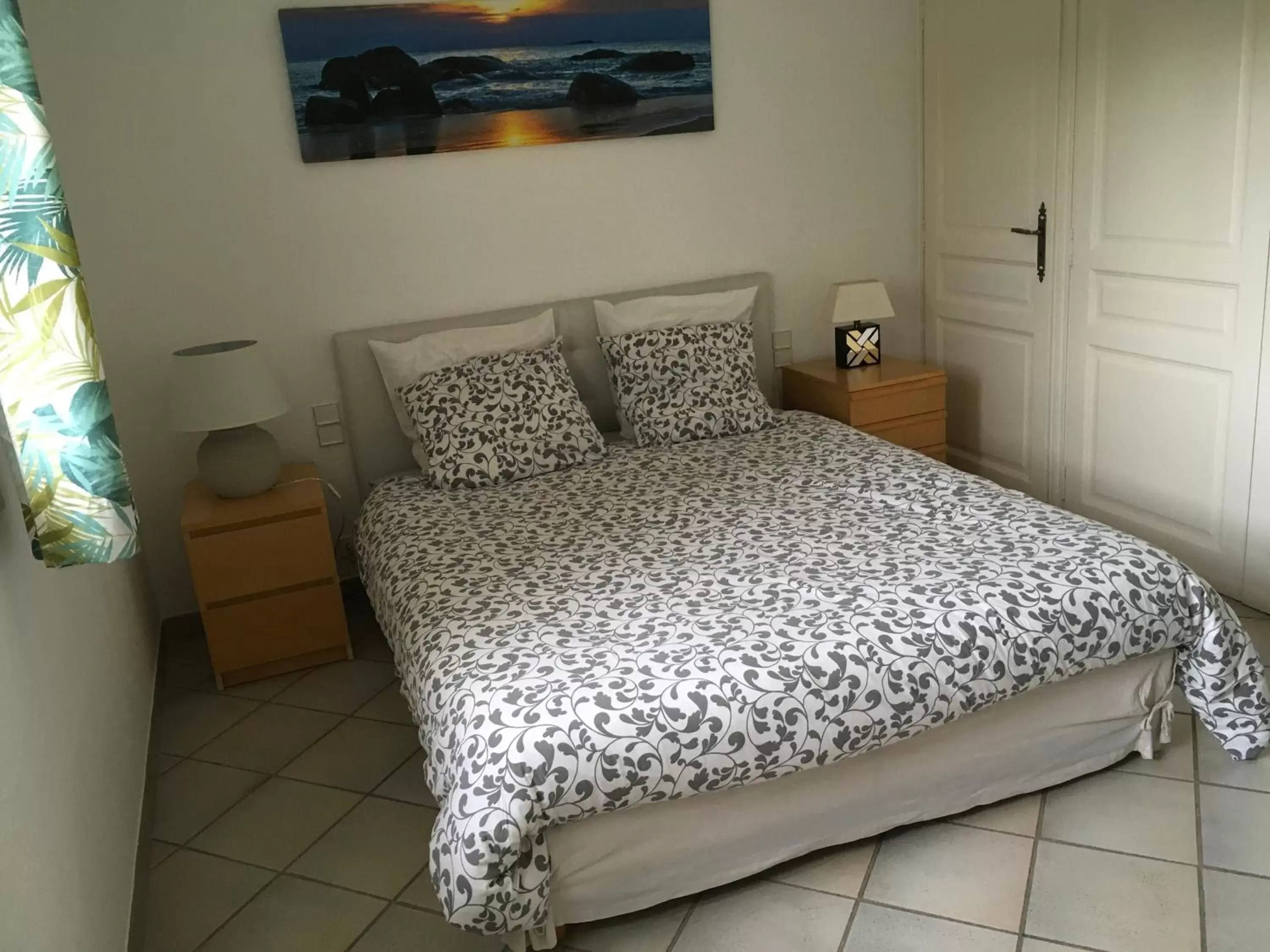 Bedroom, Bed in Villa Alessia