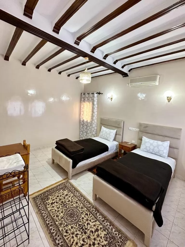 Bed in Hôtel Zaghro